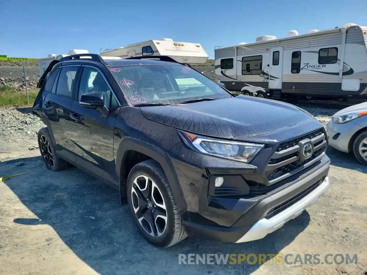 1 Photograph of a damaged car 2T3J1RFV1MW148457 TOYOTA RAV4 2021