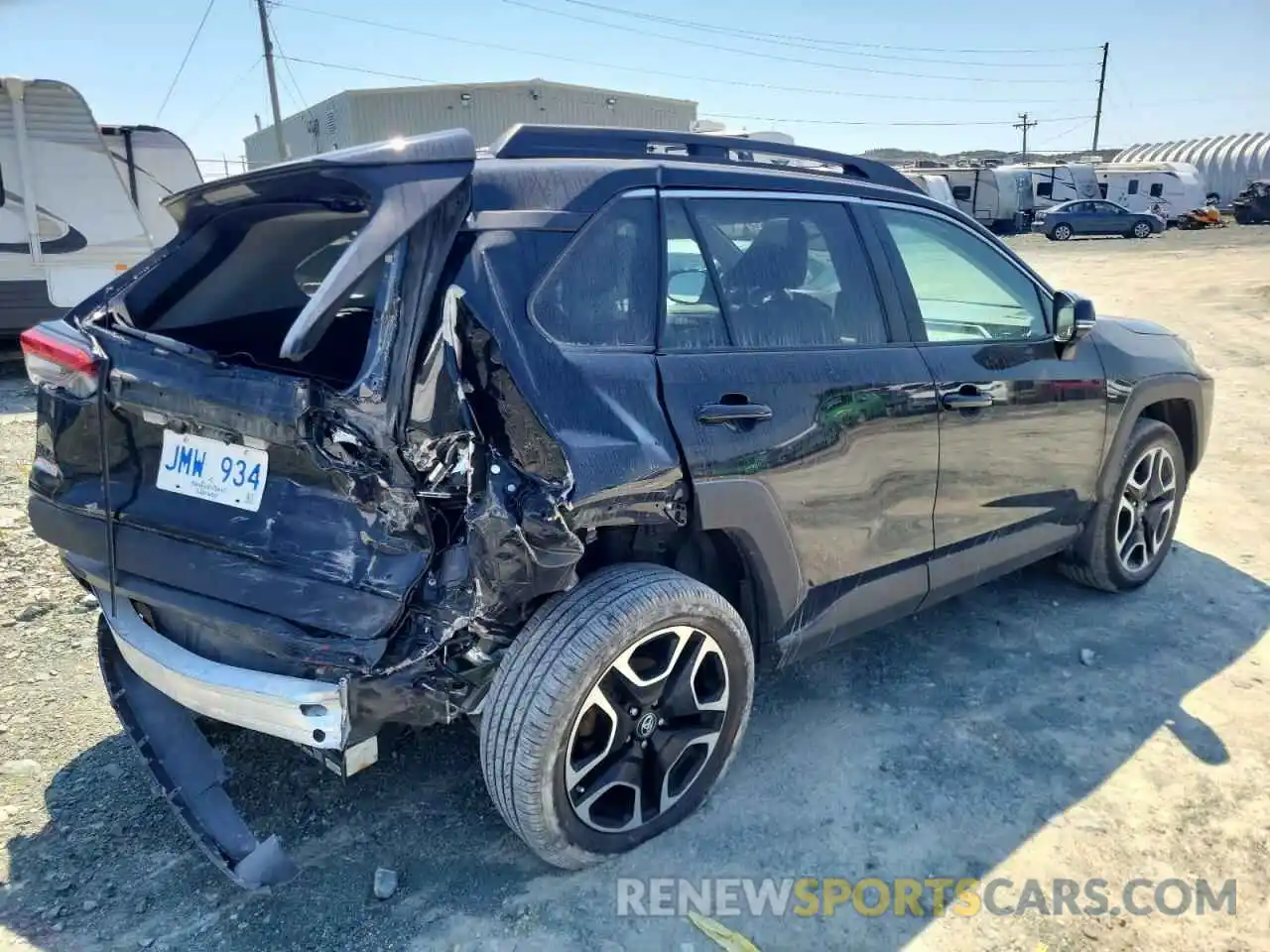 4 Photograph of a damaged car 2T3J1RFV1MW148457 TOYOTA RAV4 2021