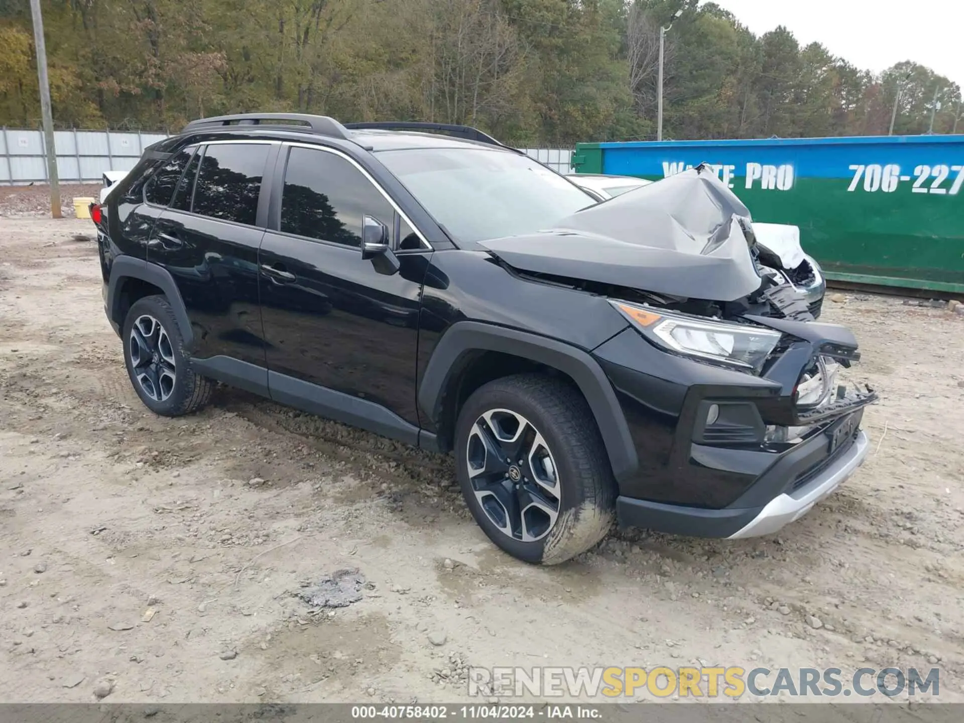 1 Photograph of a damaged car 2T3J1RFV1MW202310 TOYOTA RAV4 2021