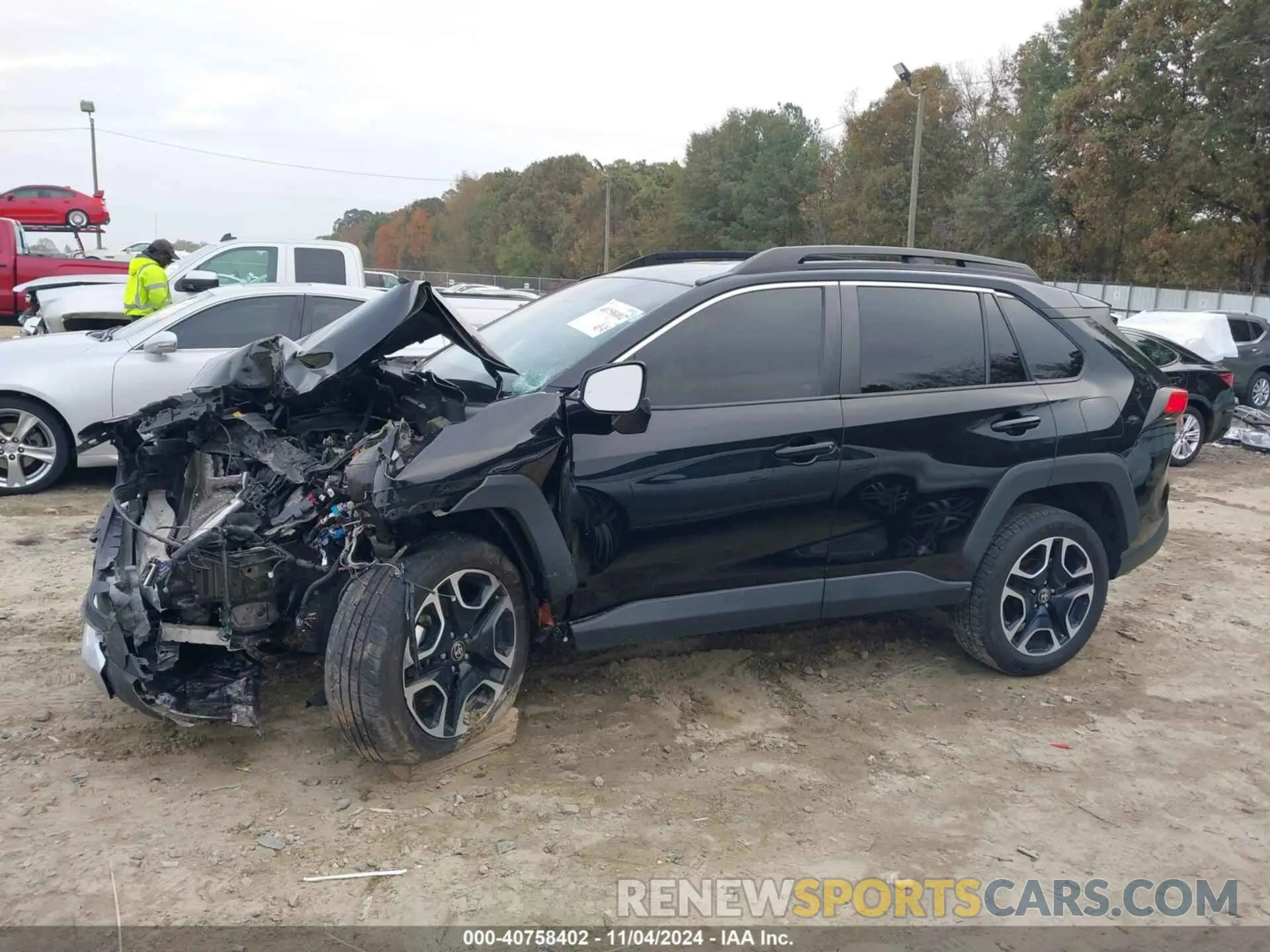 14 Photograph of a damaged car 2T3J1RFV1MW202310 TOYOTA RAV4 2021