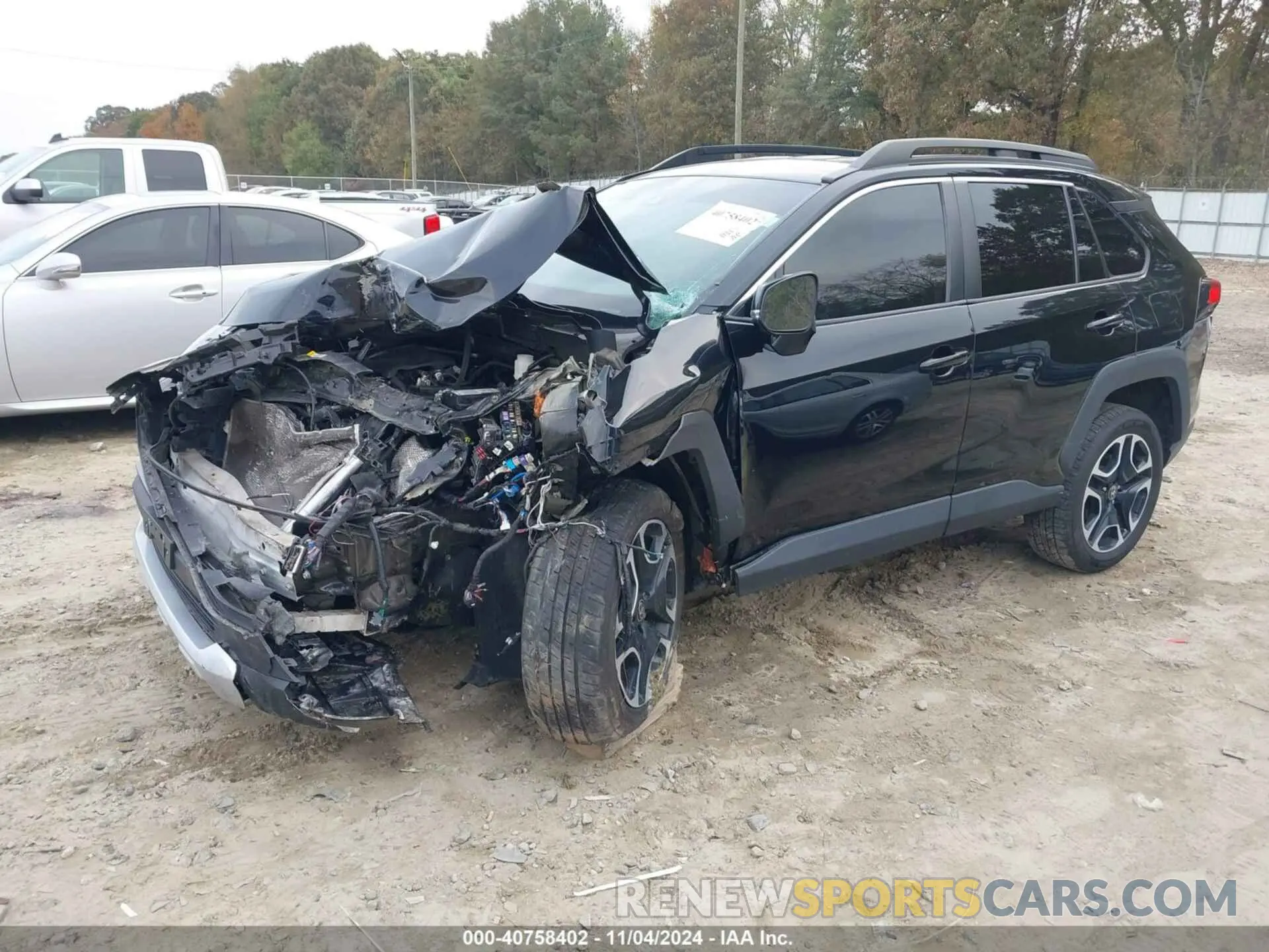 2 Photograph of a damaged car 2T3J1RFV1MW202310 TOYOTA RAV4 2021