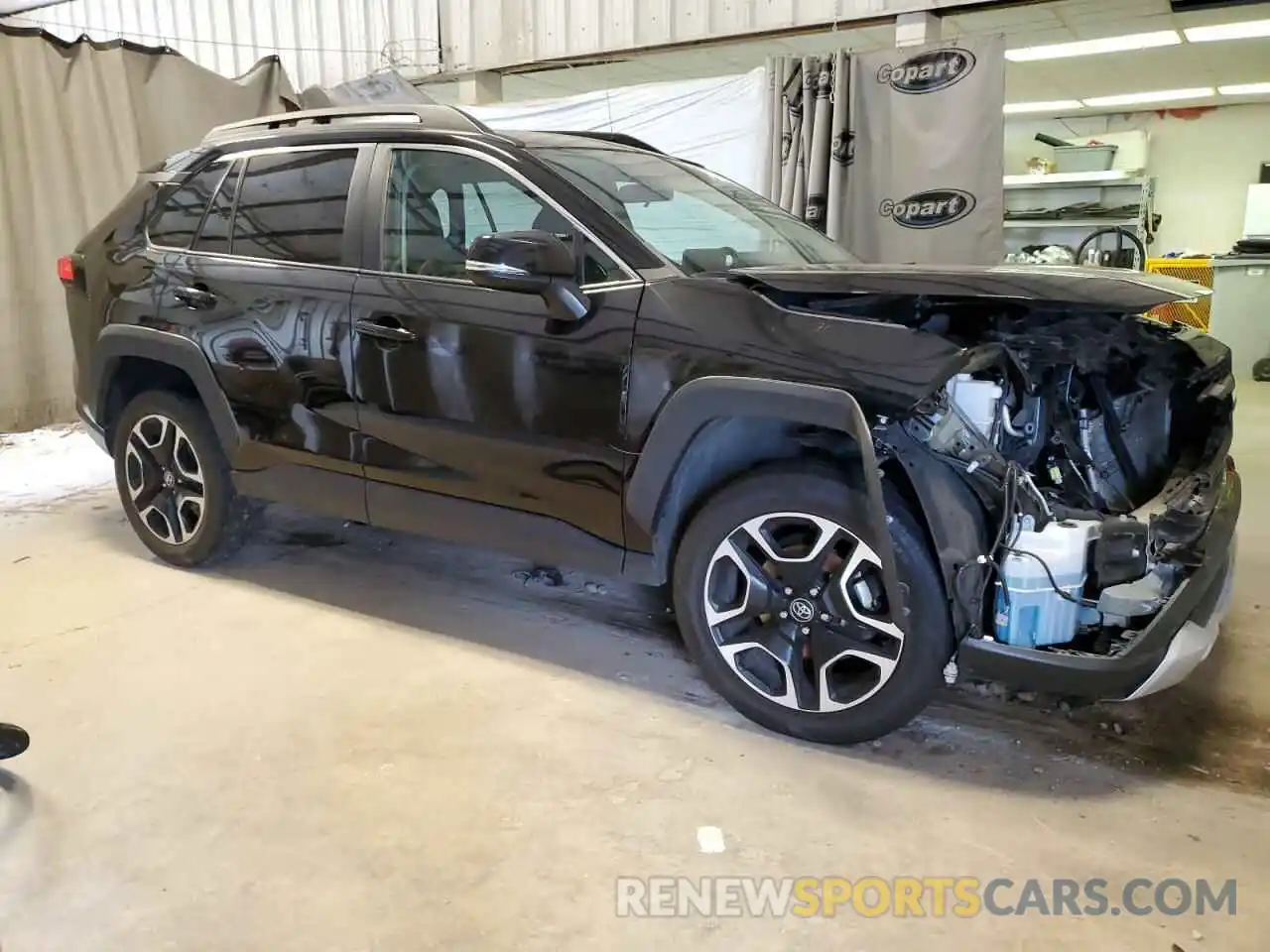 4 Photograph of a damaged car 2T3J1RFV3MW155250 TOYOTA RAV4 2021