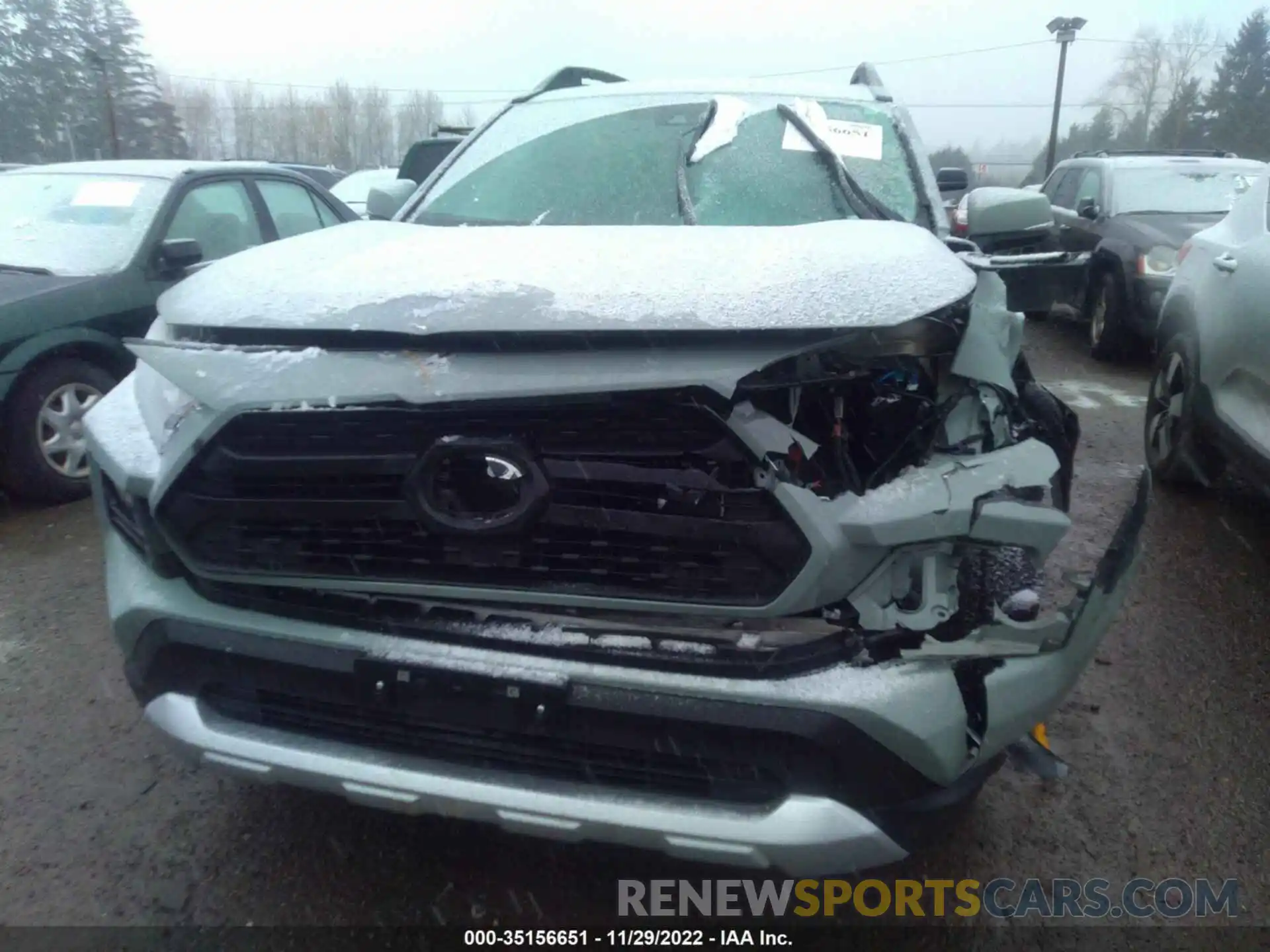 6 Photograph of a damaged car 2T3J1RFV3MW159279 TOYOTA RAV4 2021