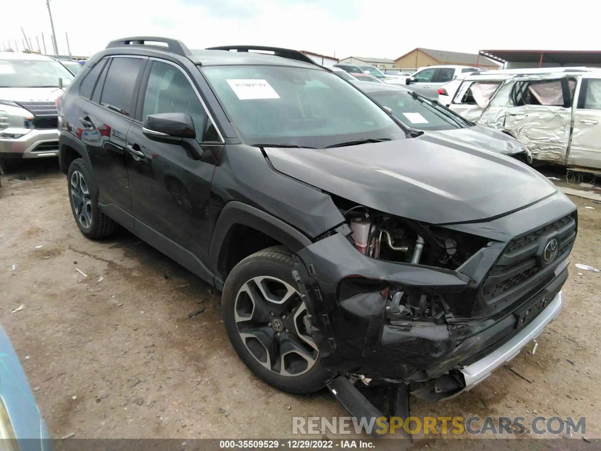 1 Photograph of a damaged car 2T3J1RFV3MW184196 TOYOTA RAV4 2021