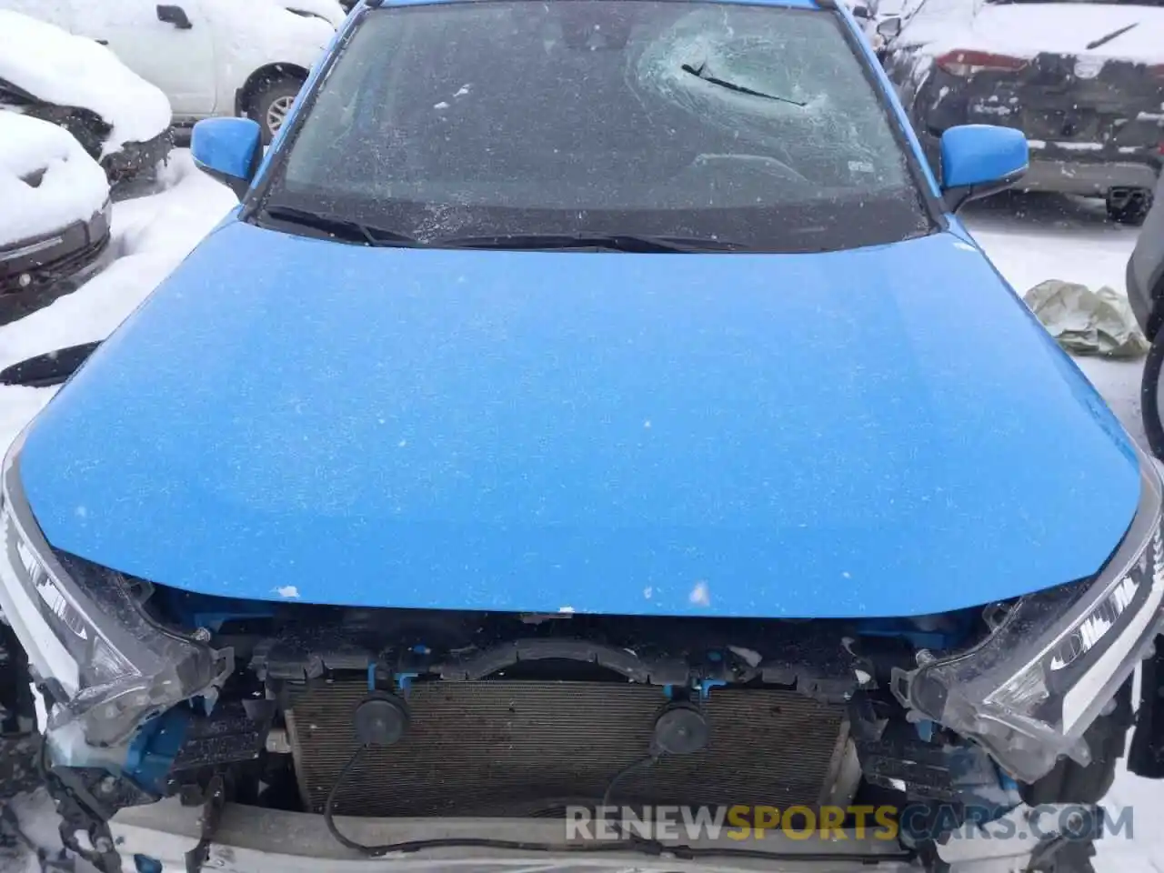 6 Photograph of a damaged car 2T3J1RFV3MW204334 TOYOTA RAV4 2021