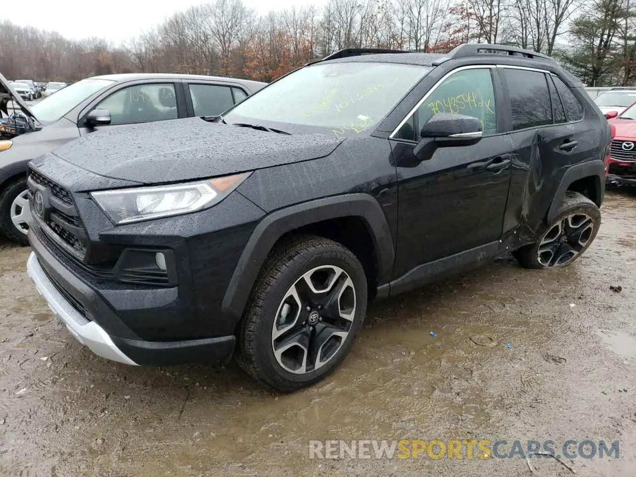 1 Photograph of a damaged car 2T3J1RFV3MW210408 TOYOTA RAV4 2021
