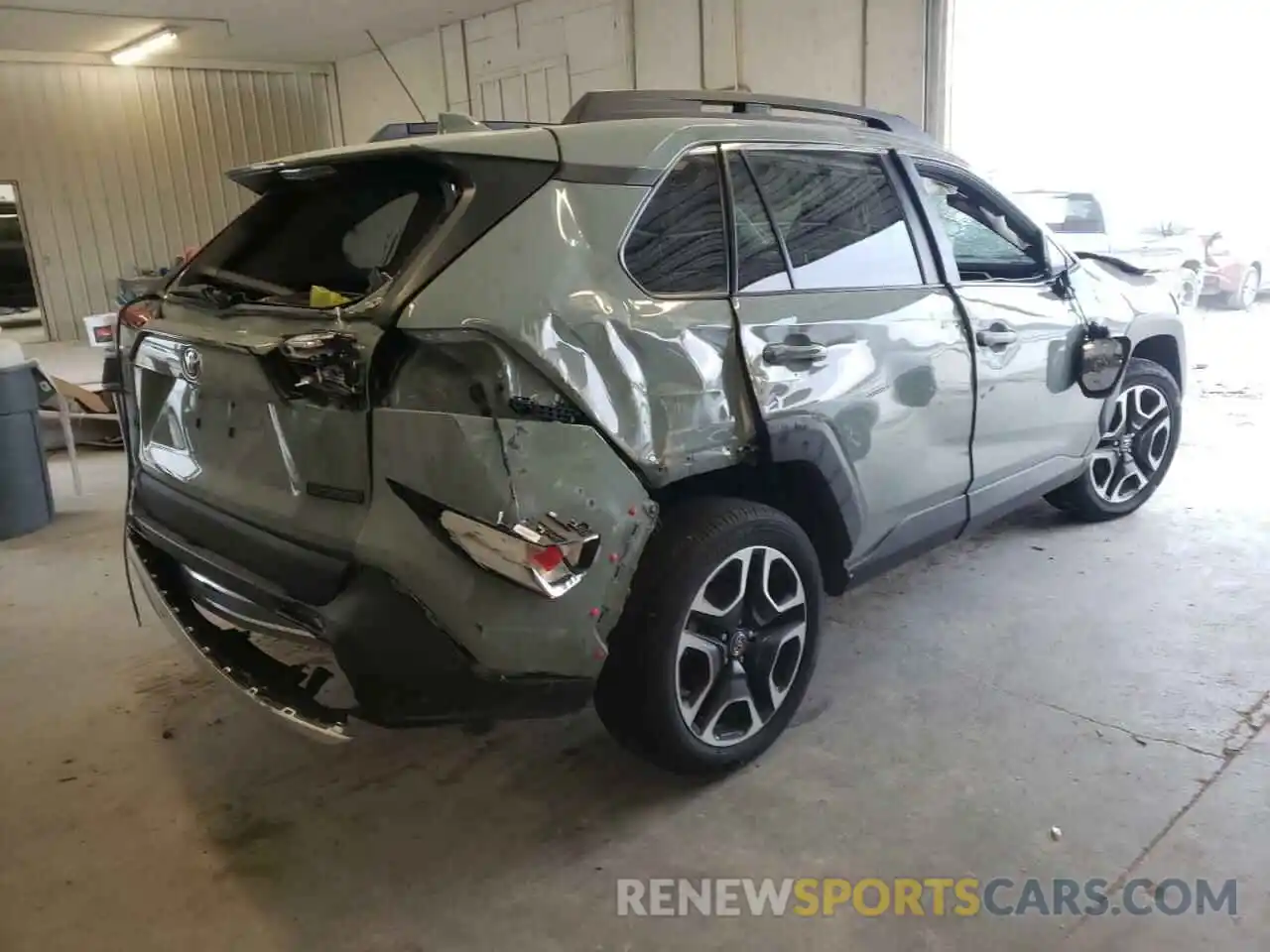 3 Photograph of a damaged car 2T3J1RFV4MW154432 TOYOTA RAV4 2021