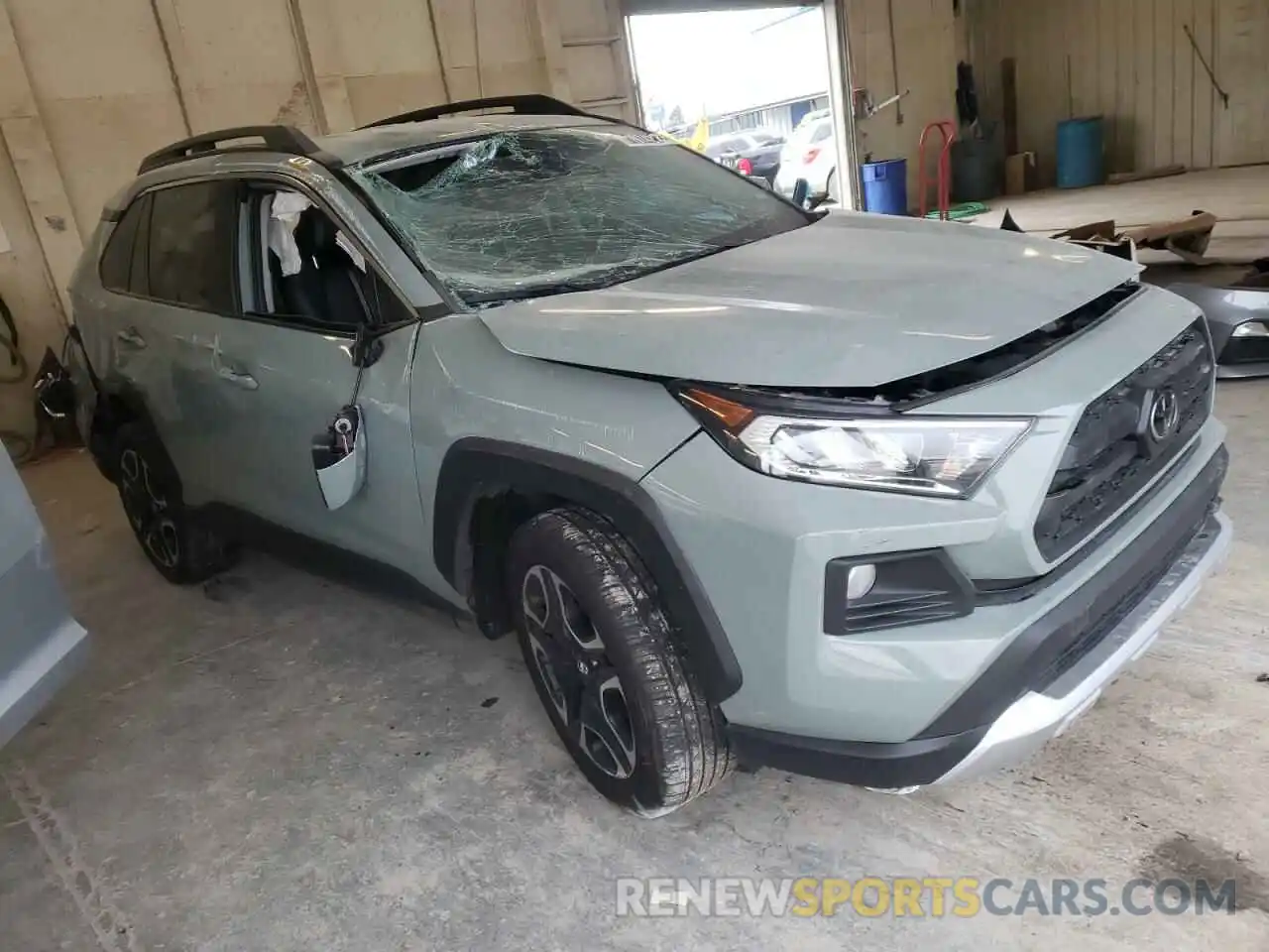 4 Photograph of a damaged car 2T3J1RFV4MW154432 TOYOTA RAV4 2021