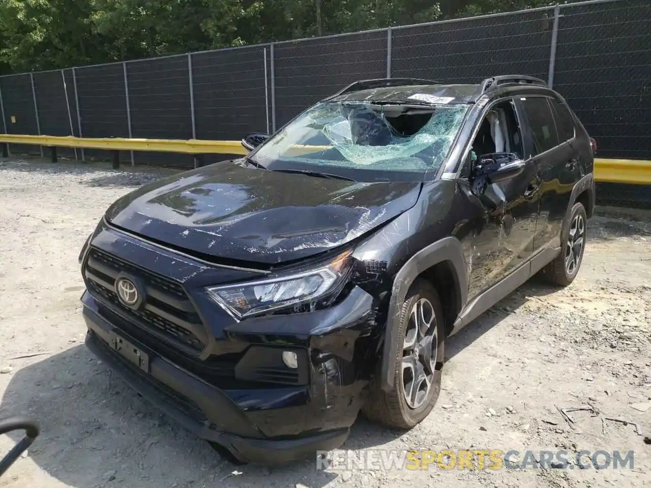 2 Photograph of a damaged car 2T3J1RFV4MW157721 TOYOTA RAV4 2021