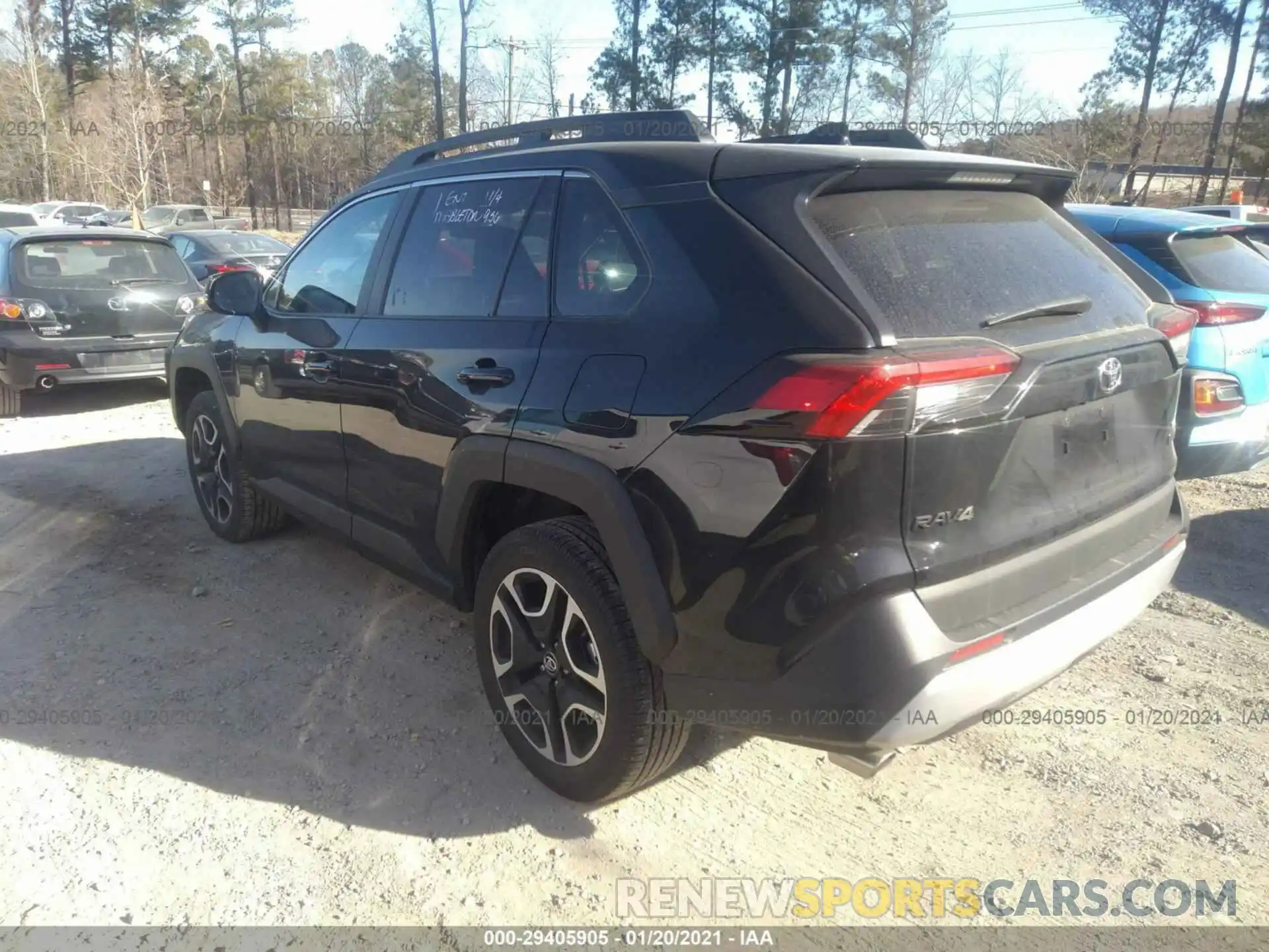 3 Photograph of a damaged car 2T3J1RFV4MW159856 TOYOTA RAV4 2021