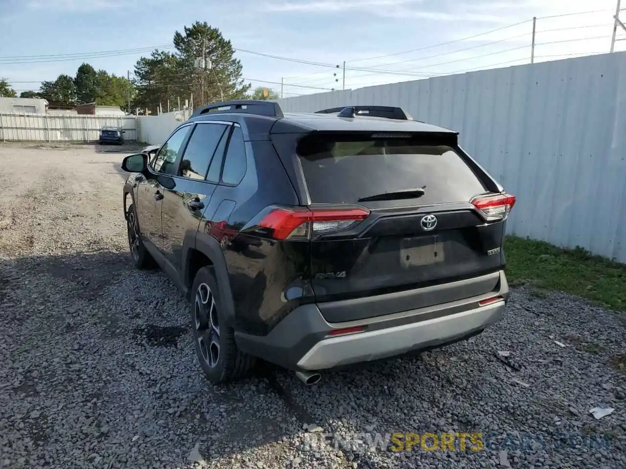 3 Photograph of a damaged car 2T3J1RFV4MW185180 TOYOTA RAV4 2021