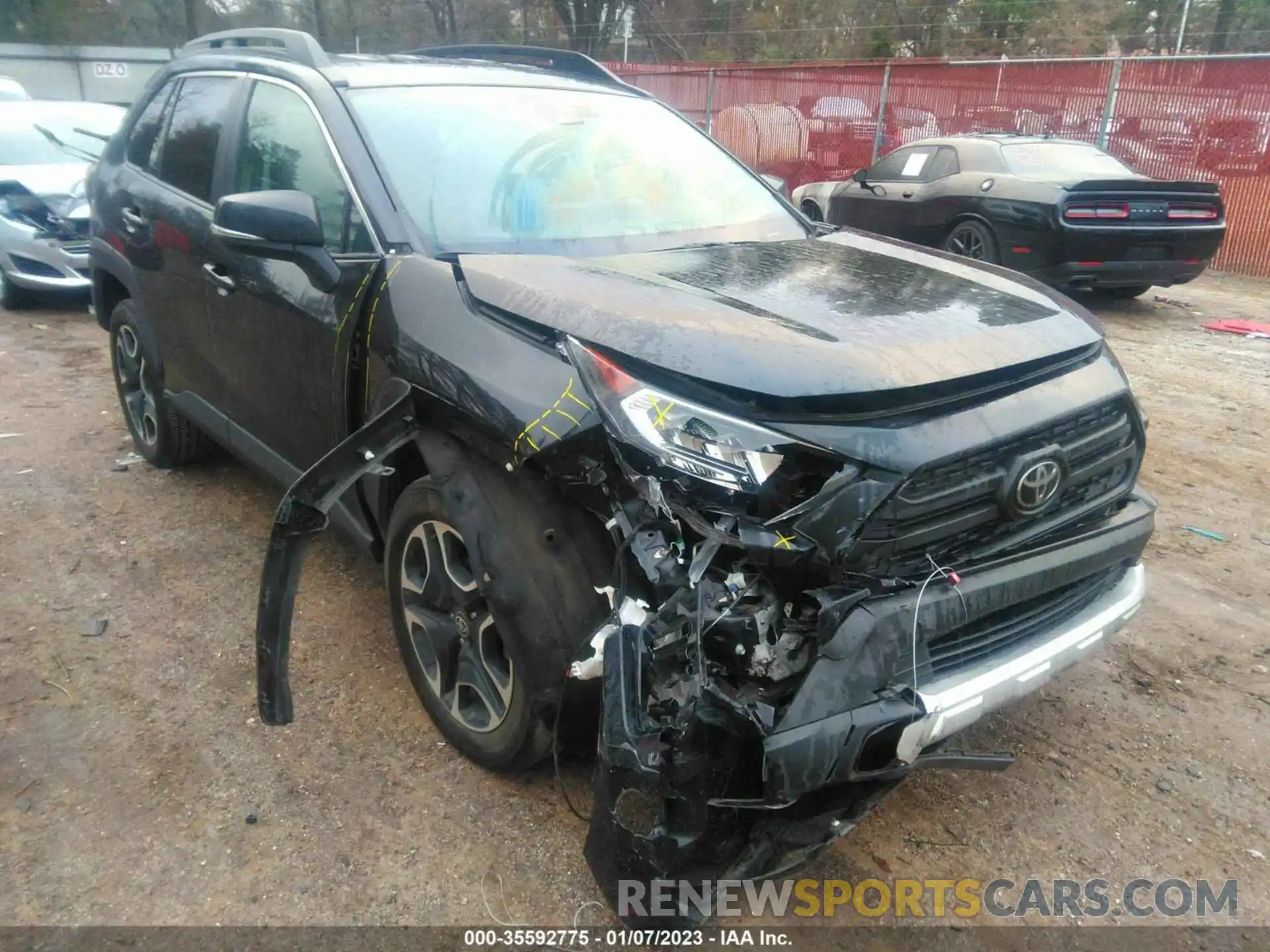 6 Photograph of a damaged car 2T3J1RFV5MW178982 TOYOTA RAV4 2021