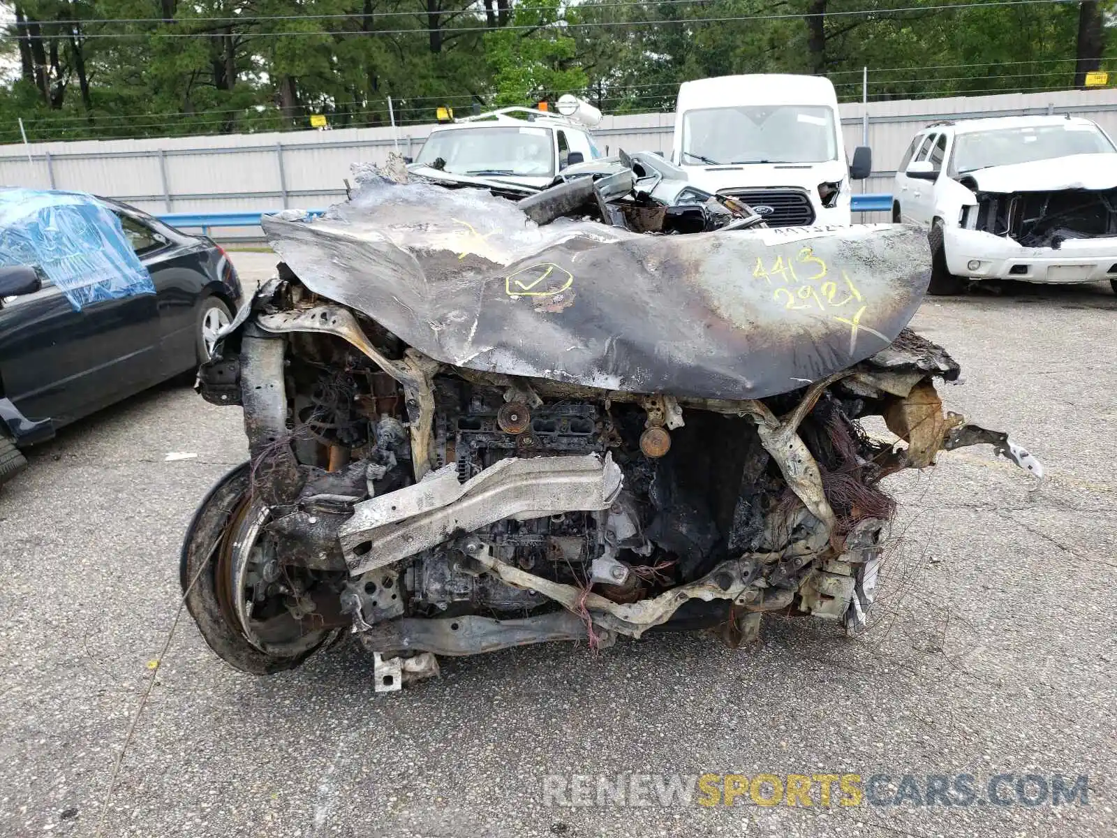 9 Photograph of a damaged car 2T3J1RFV6MW147708 TOYOTA RAV4 2021