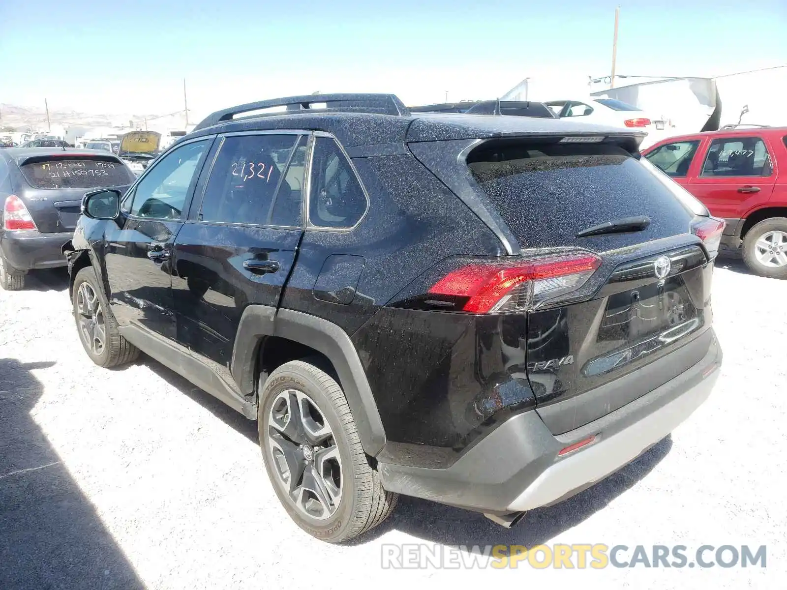 3 Photograph of a damaged car 2T3J1RFV6MW155551 TOYOTA RAV4 2021