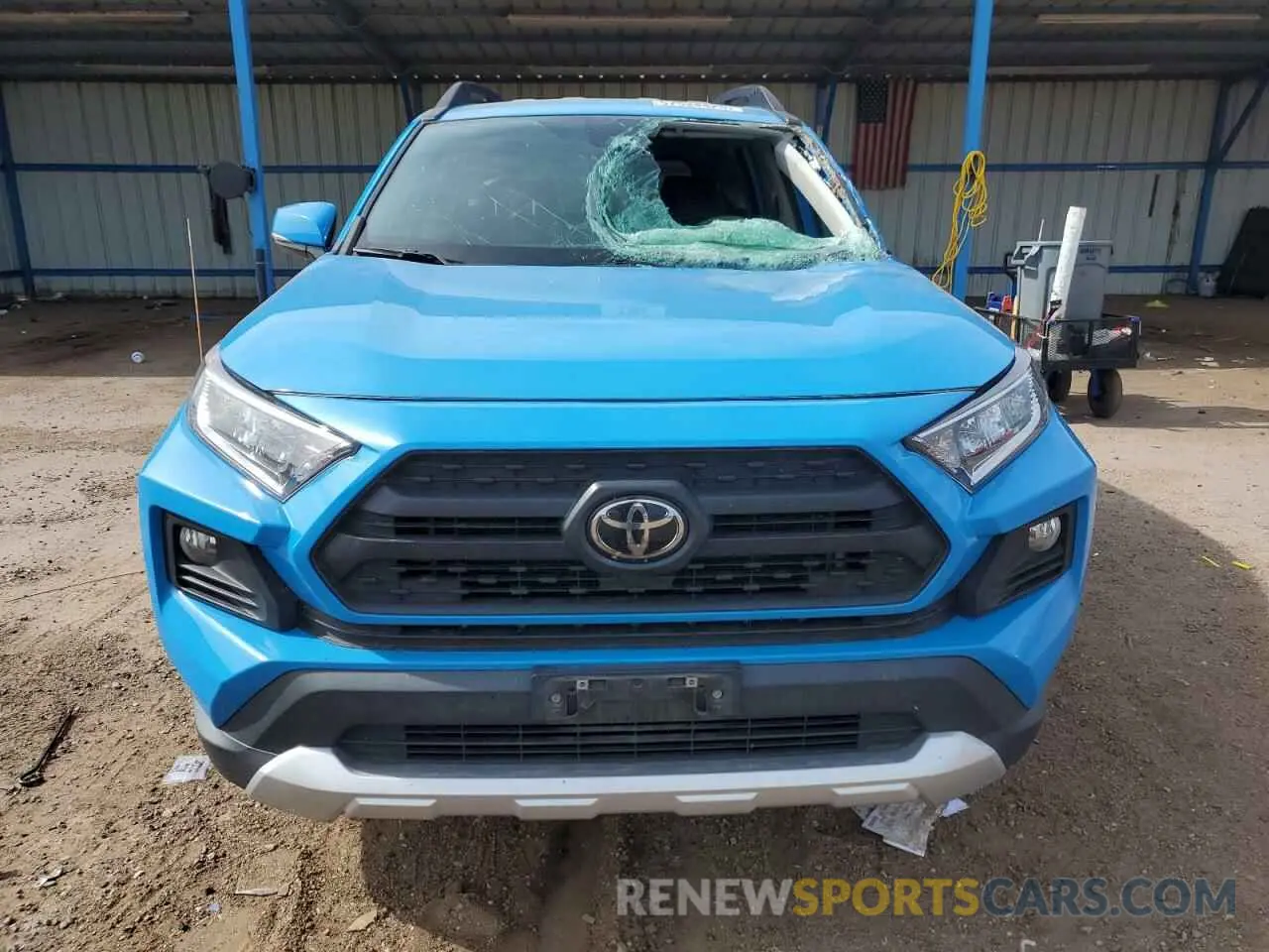 5 Photograph of a damaged car 2T3J1RFV6MW172804 TOYOTA RAV4 2021