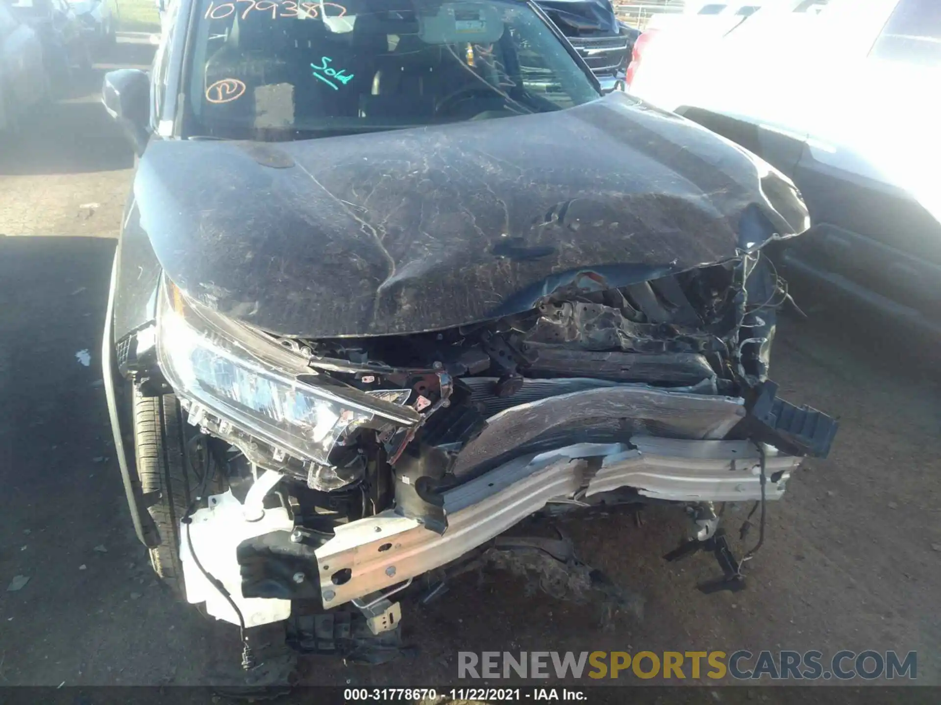 6 Photograph of a damaged car 2T3J1RFV7MW186887 TOYOTA RAV4 2021