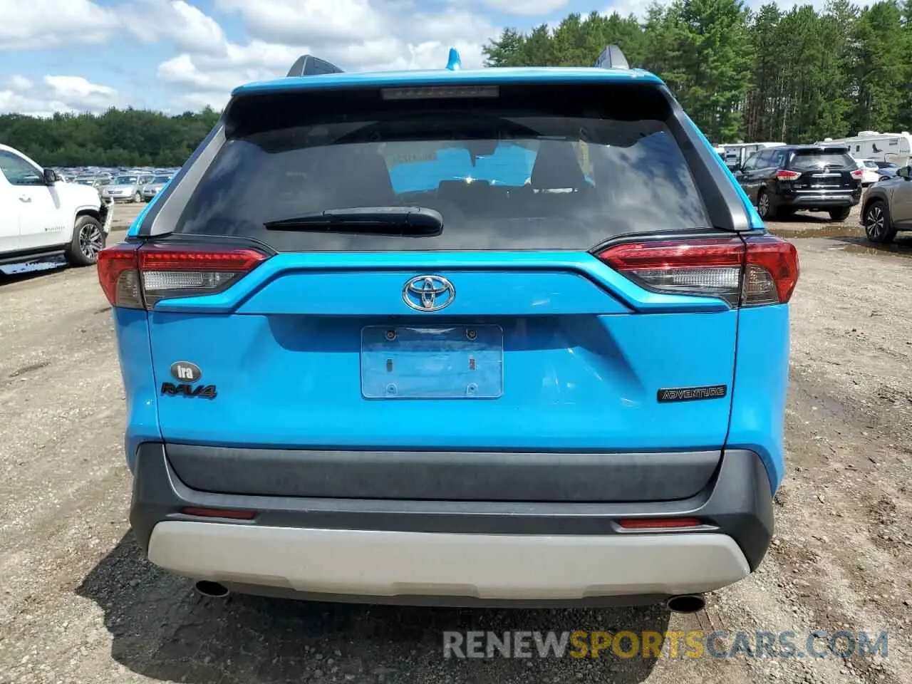 6 Photograph of a damaged car 2T3J1RFV8MW162663 TOYOTA RAV4 2021