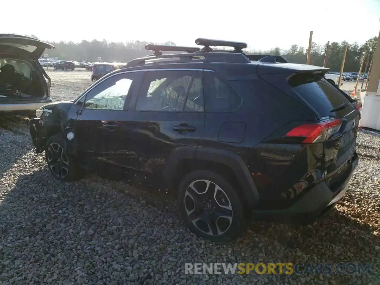 2 Photograph of a damaged car 2T3J1RFV8MW183206 TOYOTA RAV4 2021