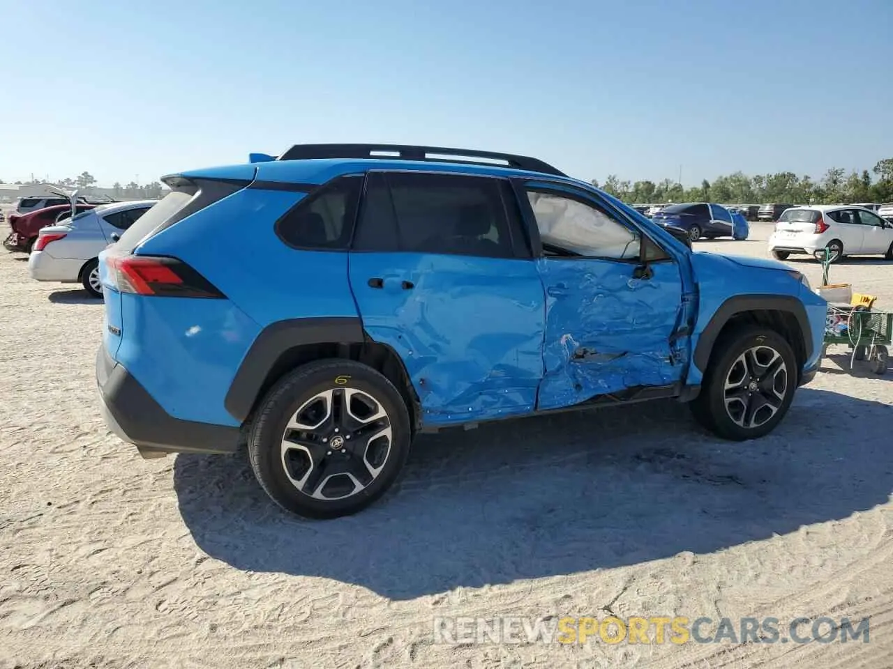 3 Photograph of a damaged car 2T3J1RFVXMW210860 TOYOTA RAV4 2021