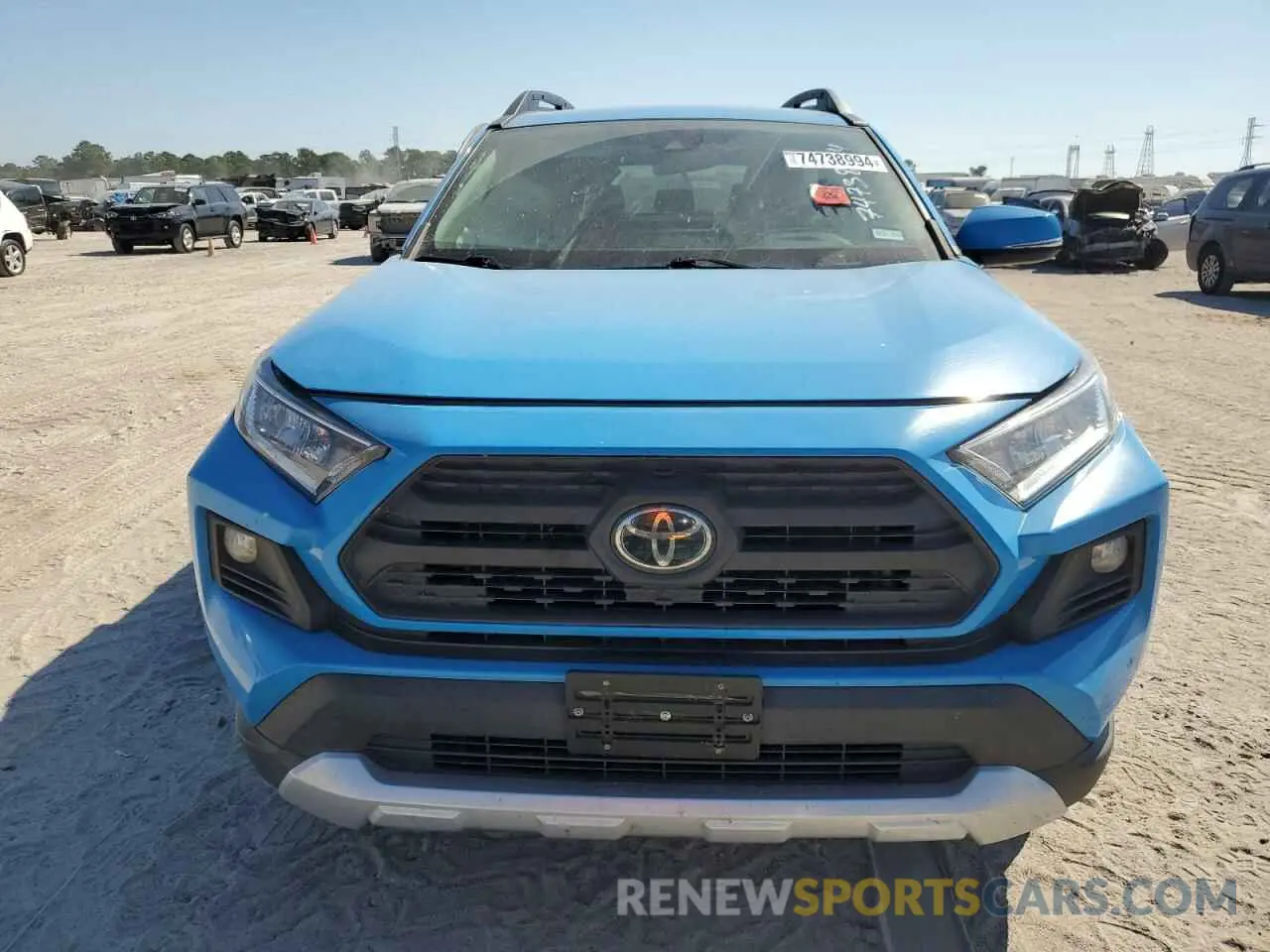 5 Photograph of a damaged car 2T3J1RFVXMW210860 TOYOTA RAV4 2021