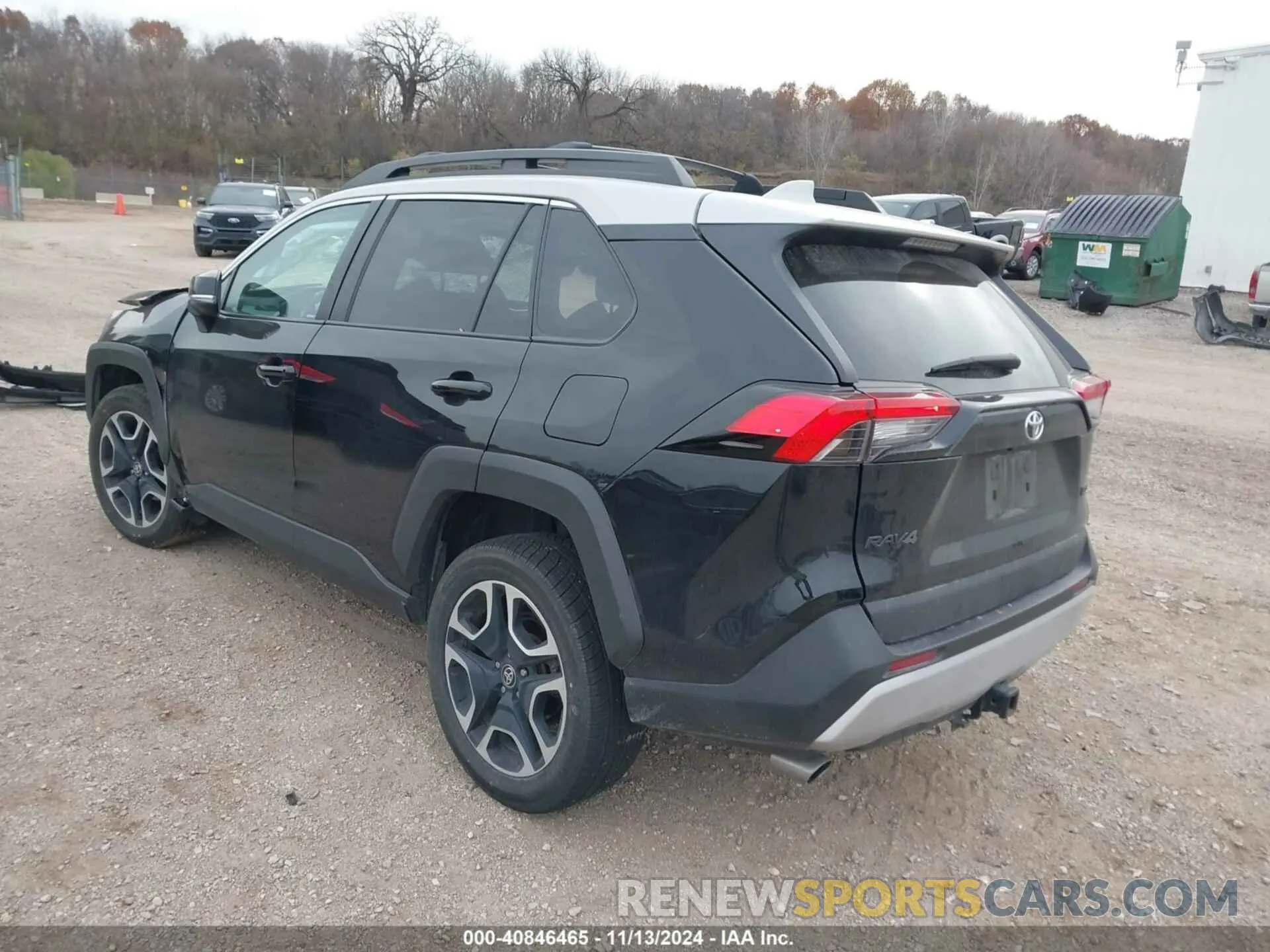 3 Photograph of a damaged car 2T3J1RFVXMW242272 TOYOTA RAV4 2021