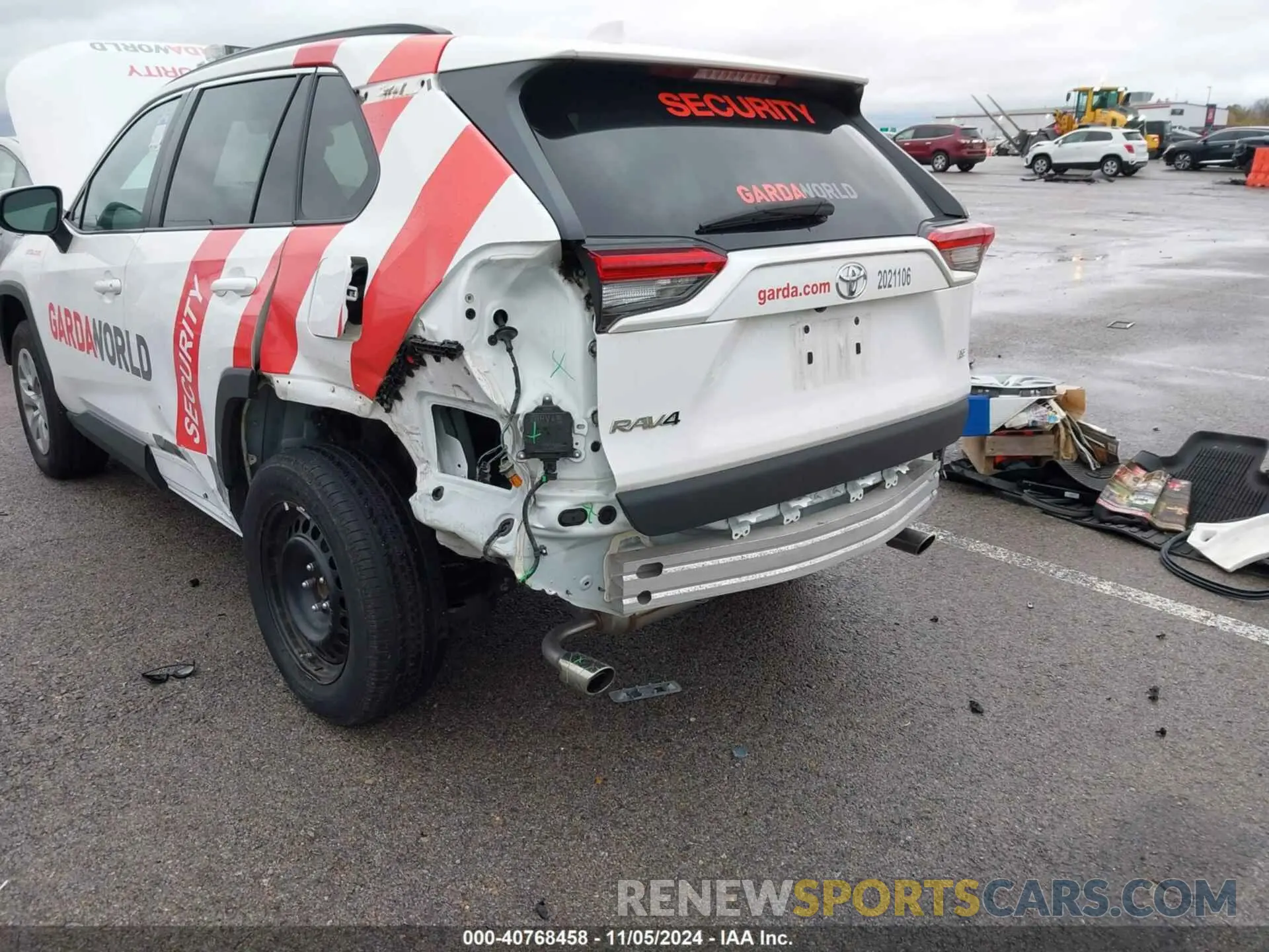 6 Photograph of a damaged car 2T3K1RFV0MC163666 TOYOTA RAV4 2021