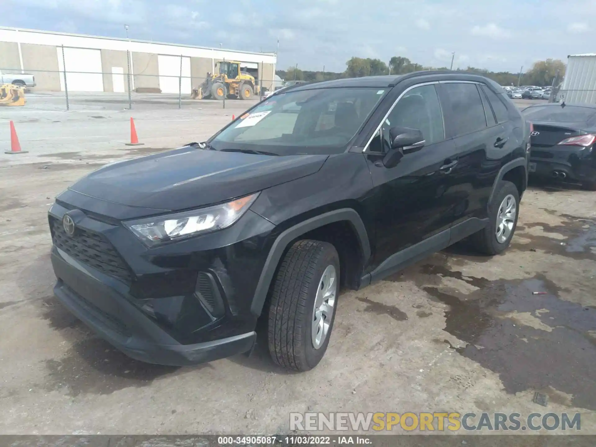 2 Photograph of a damaged car 2T3K1RFV0MW162886 TOYOTA RAV4 2021