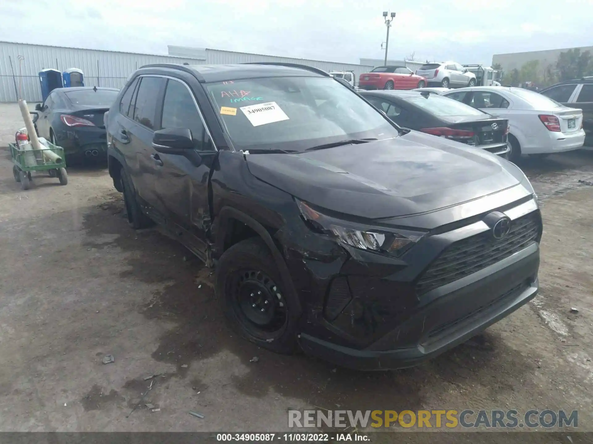 6 Photograph of a damaged car 2T3K1RFV0MW162886 TOYOTA RAV4 2021