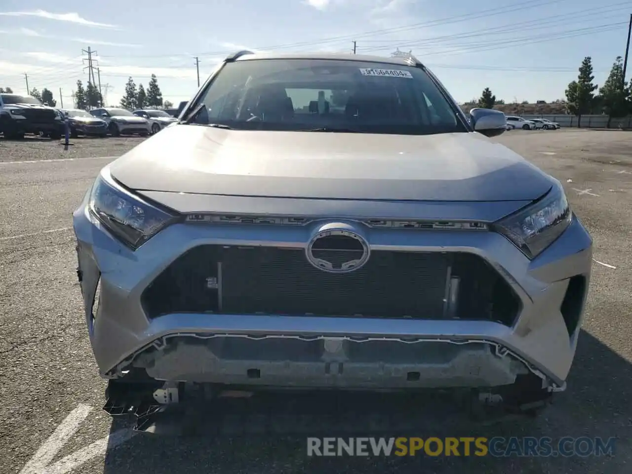 5 Photograph of a damaged car 2T3K1RFV1MC104996 TOYOTA RAV4 2021