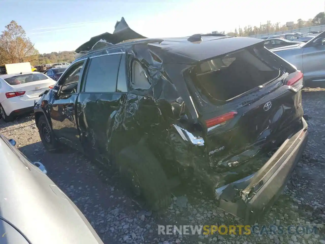 2 Photograph of a damaged car 2T3K1RFV1MC167399 TOYOTA RAV4 2021