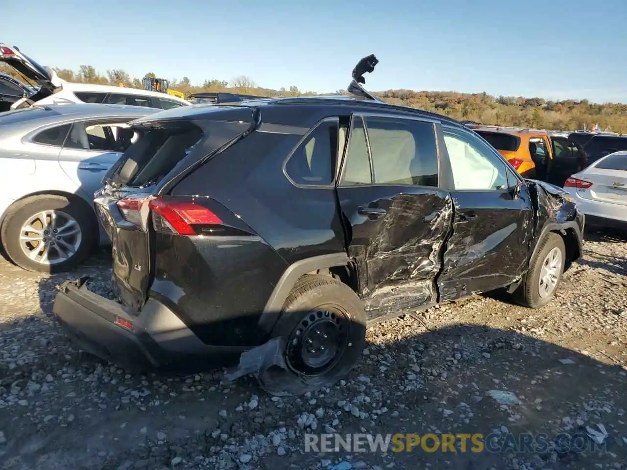 3 Photograph of a damaged car 2T3K1RFV1MC167399 TOYOTA RAV4 2021