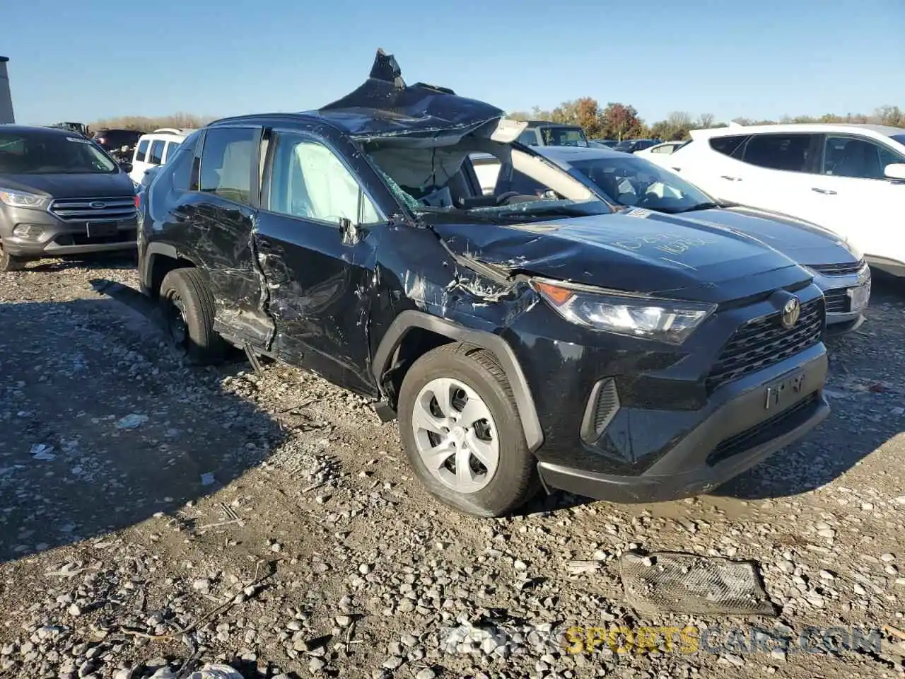 4 Photograph of a damaged car 2T3K1RFV1MC167399 TOYOTA RAV4 2021