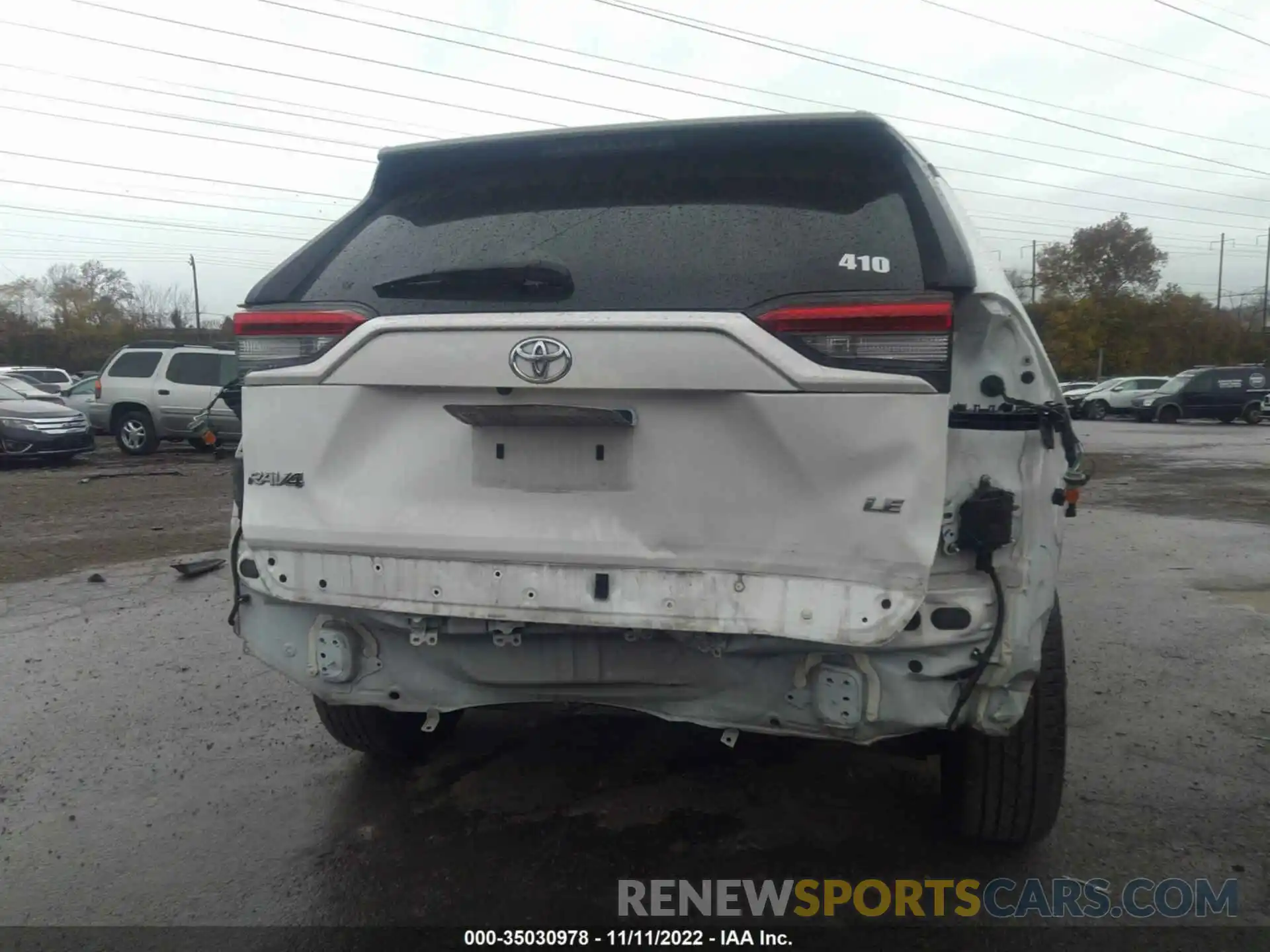 6 Photograph of a damaged car 2T3K1RFV1MW122140 TOYOTA RAV4 2021