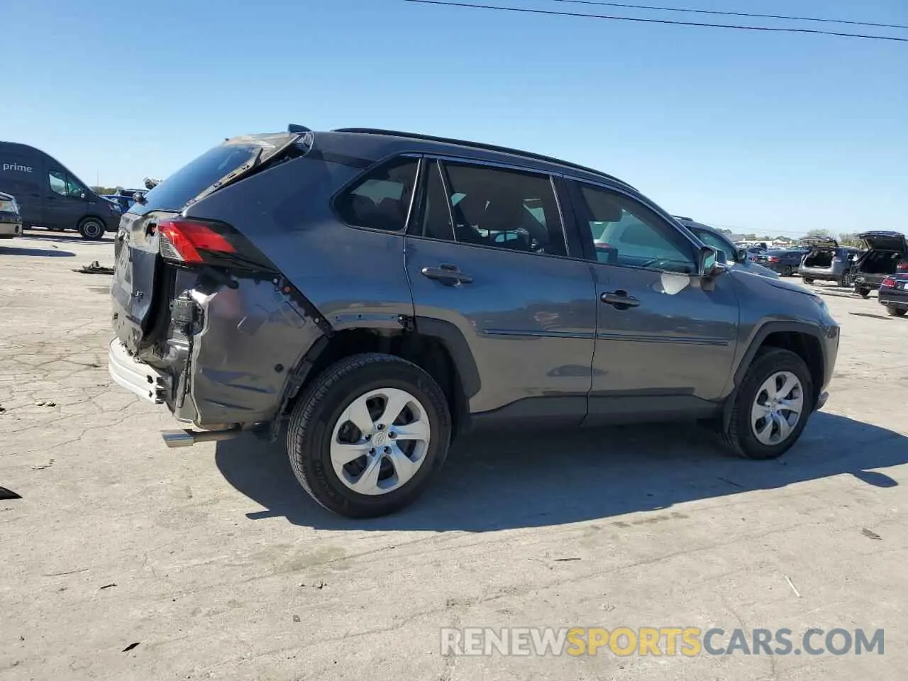 3 Photograph of a damaged car 2T3K1RFV2MC118633 TOYOTA RAV4 2021