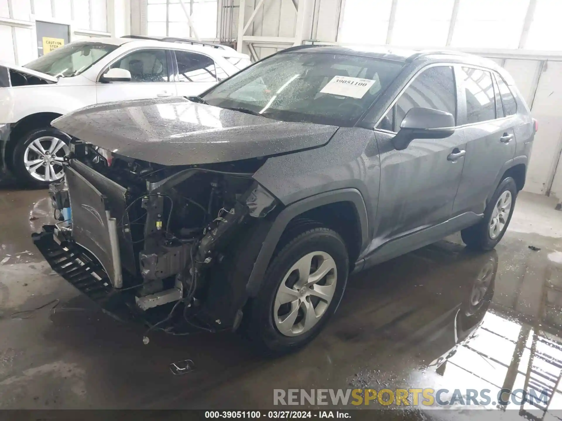 2 Photograph of a damaged car 2T3K1RFV2MC132063 TOYOTA RAV4 2021