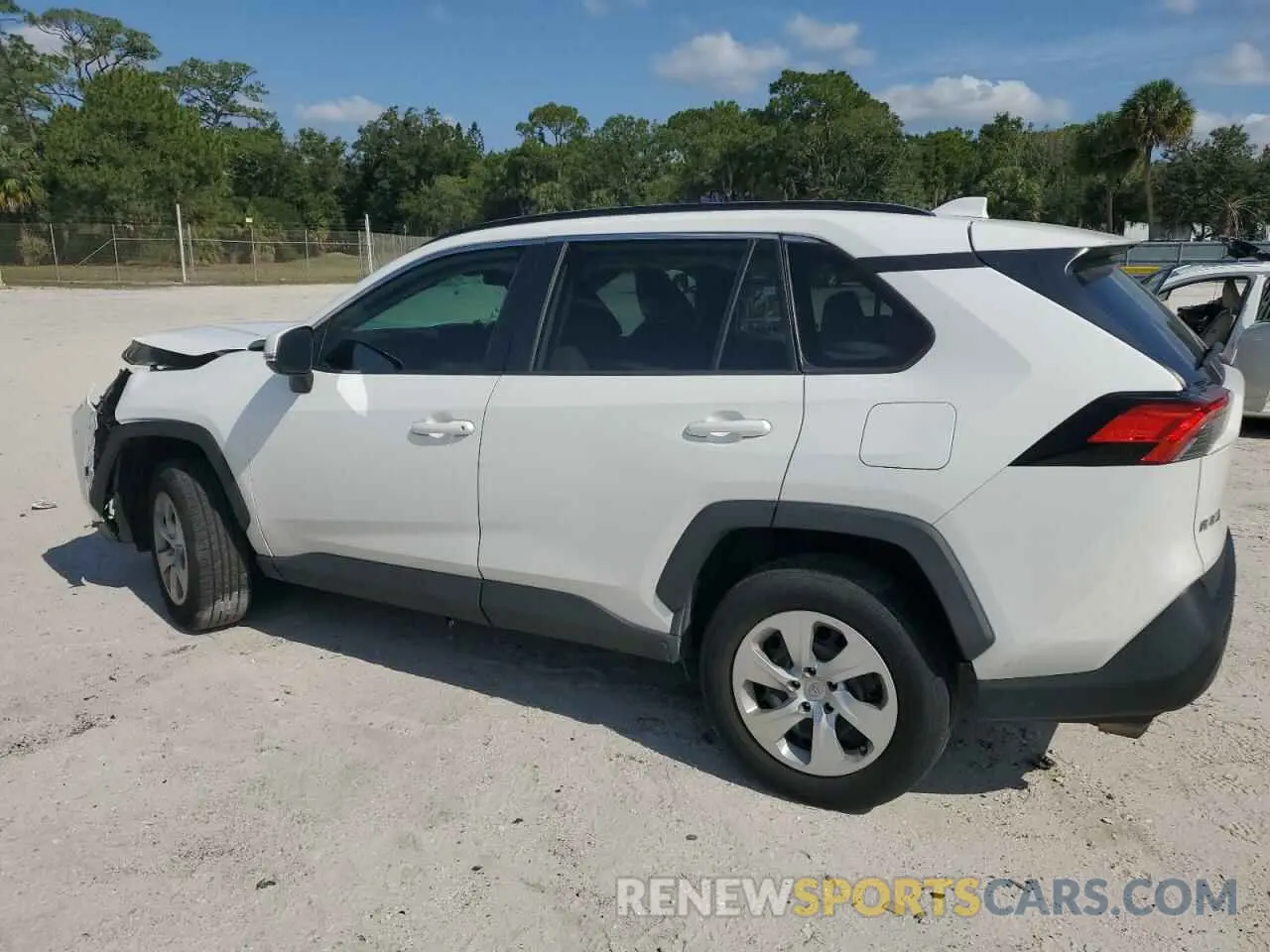 2 Photograph of a damaged car 2T3K1RFV3MW123984 TOYOTA RAV4 2021