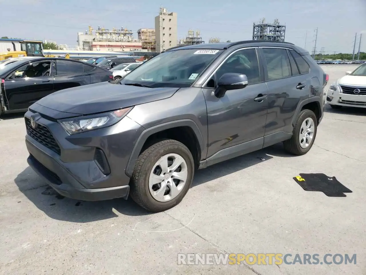 1 Photograph of a damaged car 2T3K1RFV4MC112462 TOYOTA RAV4 2021