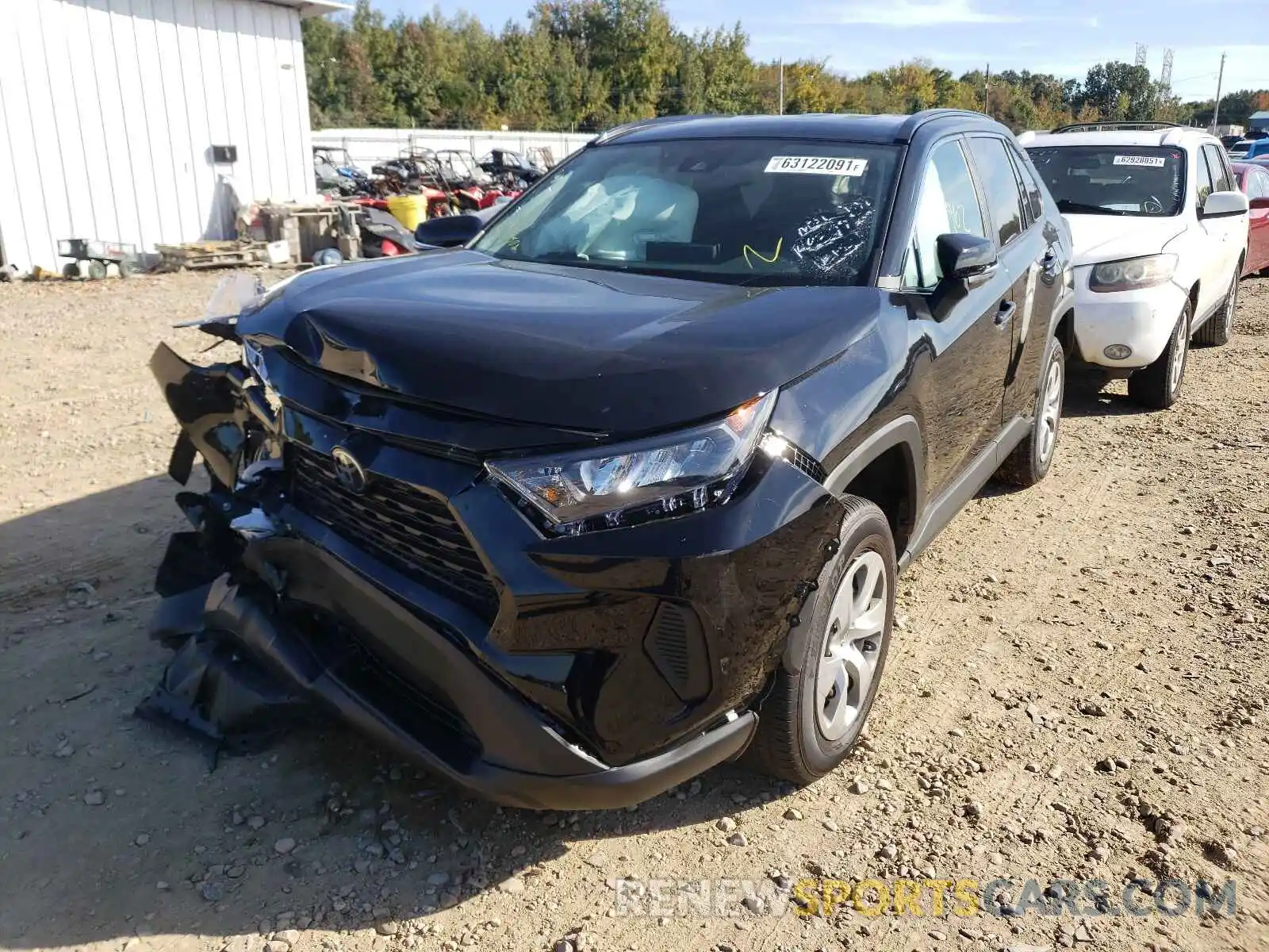 2 Photograph of a damaged car 2T3K1RFV5MC160150 TOYOTA RAV4 2021