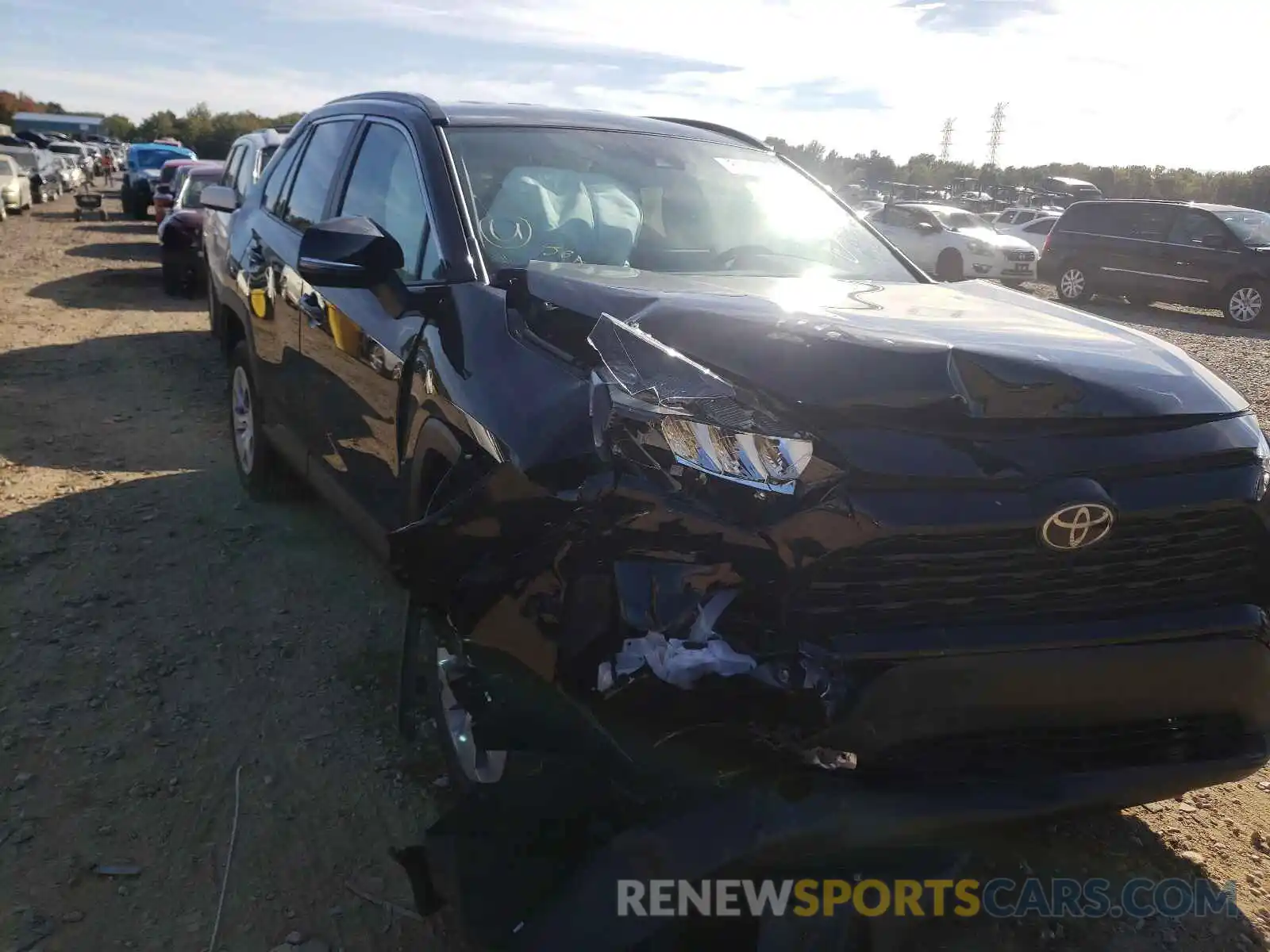 9 Photograph of a damaged car 2T3K1RFV5MC160150 TOYOTA RAV4 2021