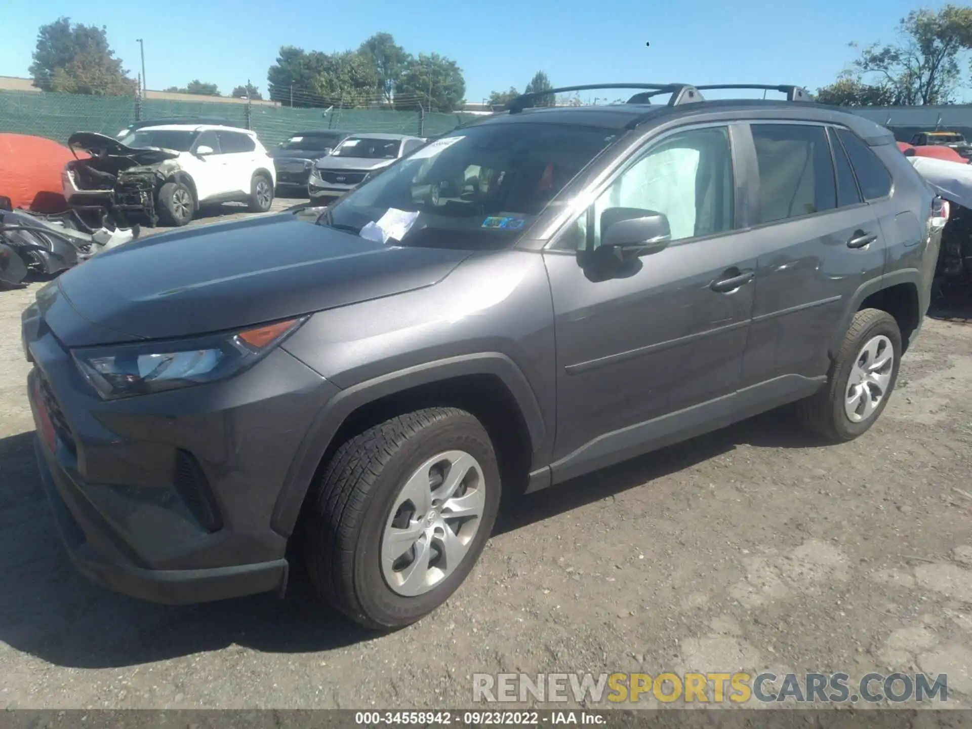 2 Photograph of a damaged car 2T3K1RFV5MW181417 TOYOTA RAV4 2021