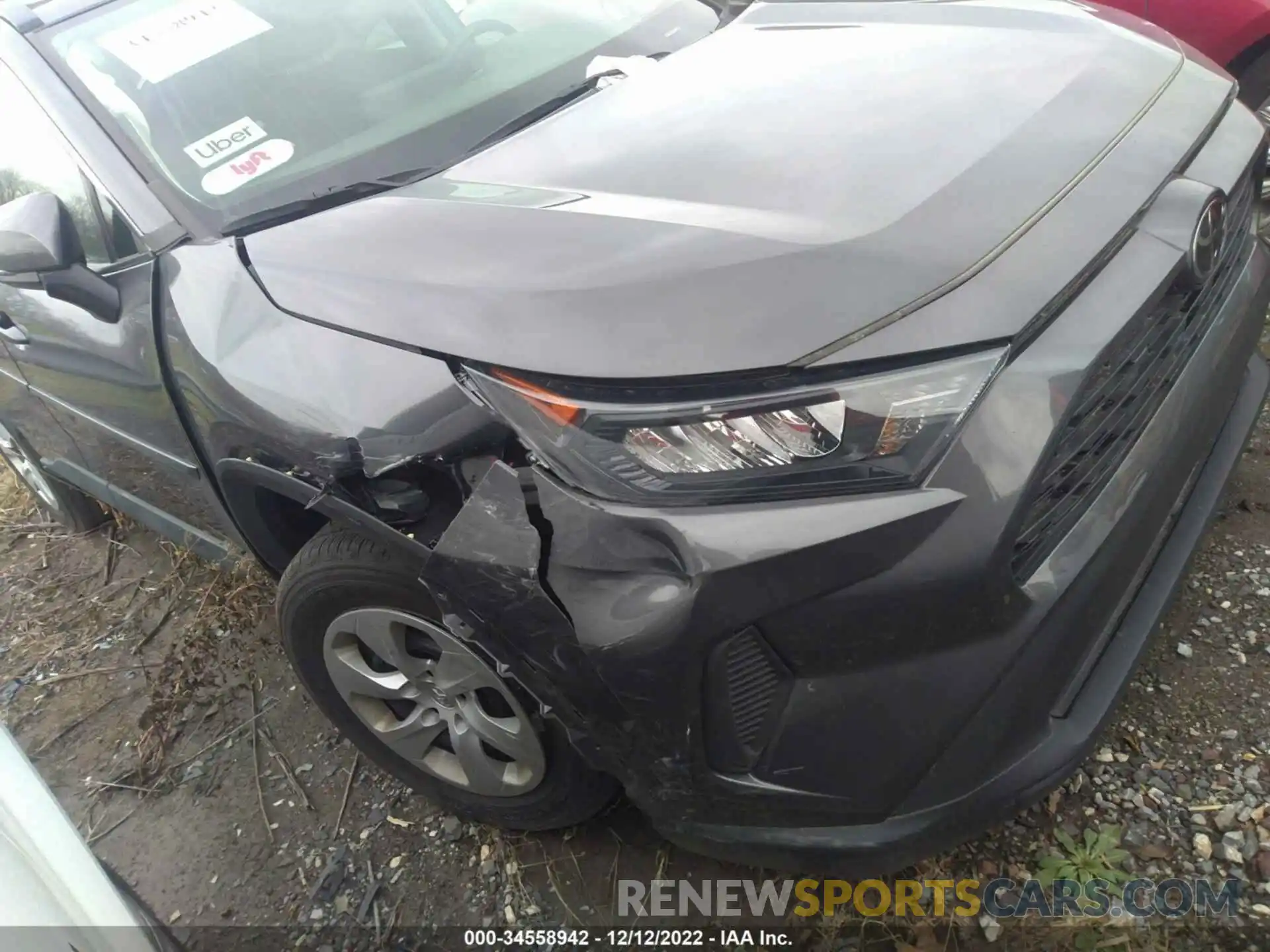 6 Photograph of a damaged car 2T3K1RFV5MW181417 TOYOTA RAV4 2021