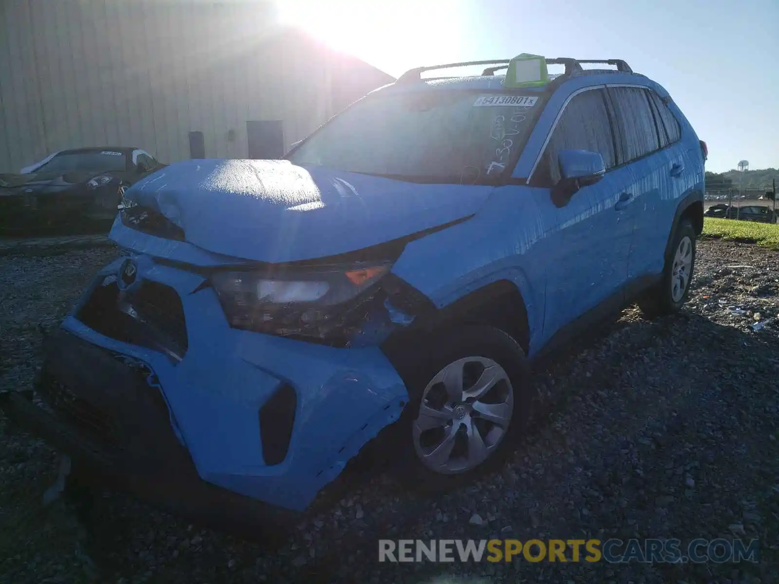 2 Photograph of a damaged car 2T3K1RFV6MW140164 TOYOTA RAV4 2021