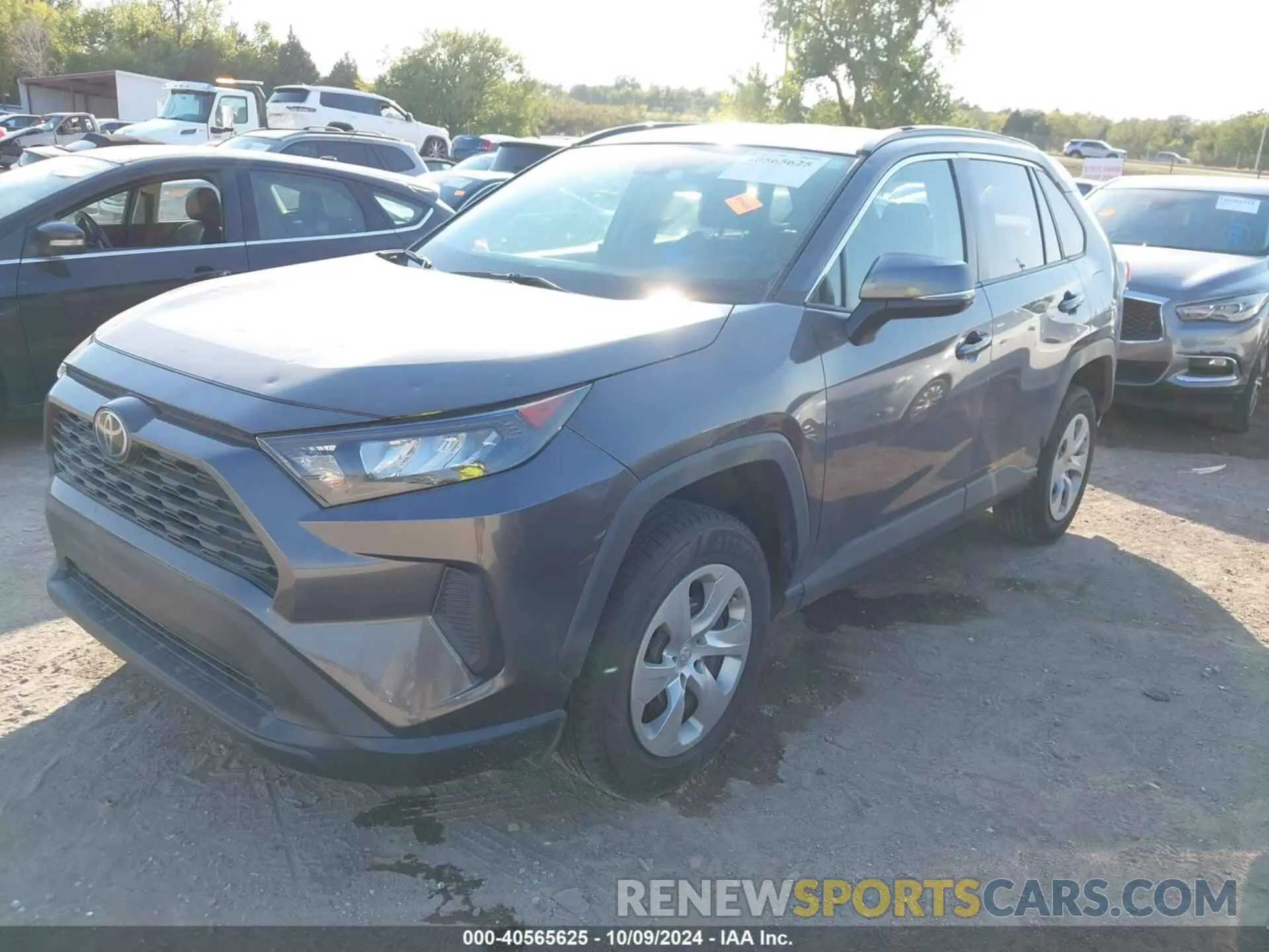 2 Photograph of a damaged car 2T3K1RFV8MW122569 TOYOTA RAV4 2021