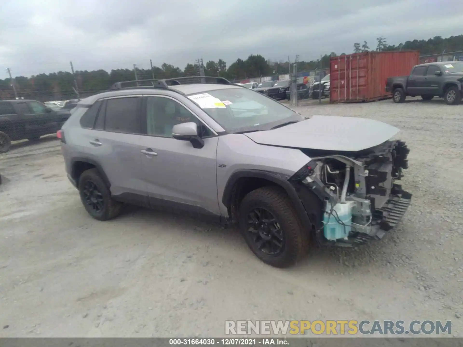 1 Photograph of a damaged car 2T3K1RFV9MC156666 TOYOTA RAV4 2021