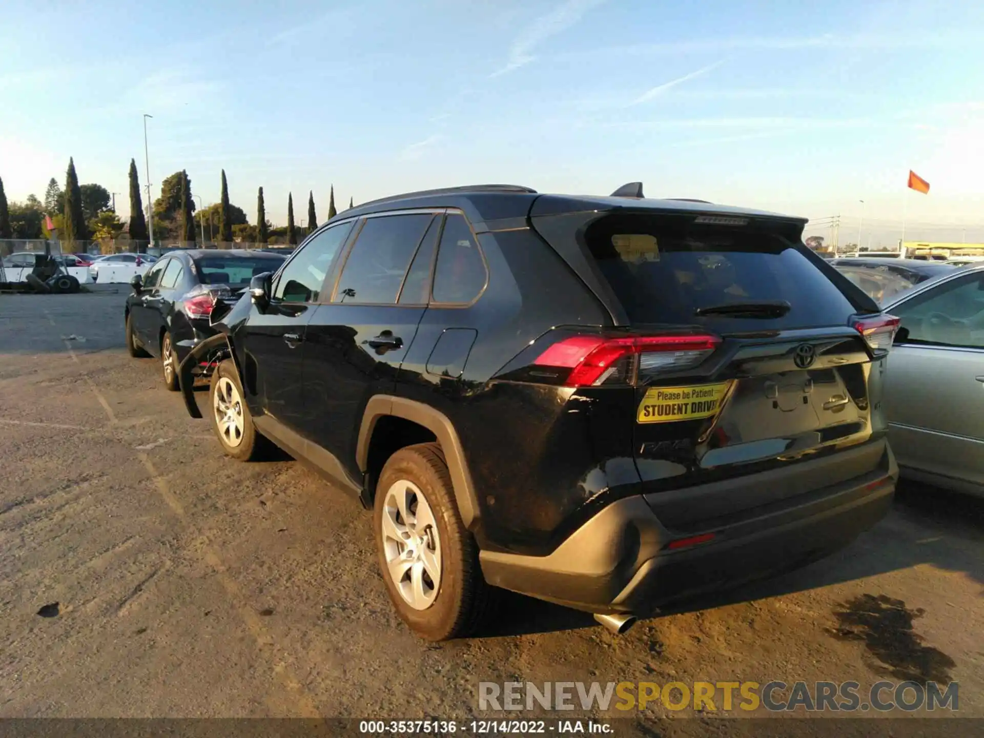 3 Photograph of a damaged car 2T3K1RFV9MC166145 TOYOTA RAV4 2021