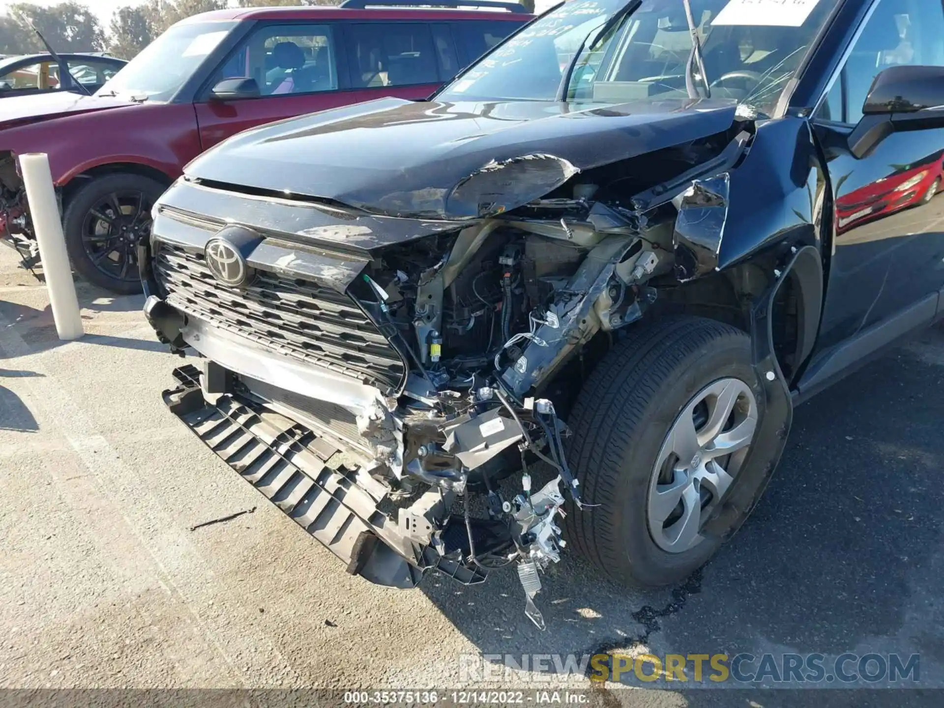 6 Photograph of a damaged car 2T3K1RFV9MC166145 TOYOTA RAV4 2021