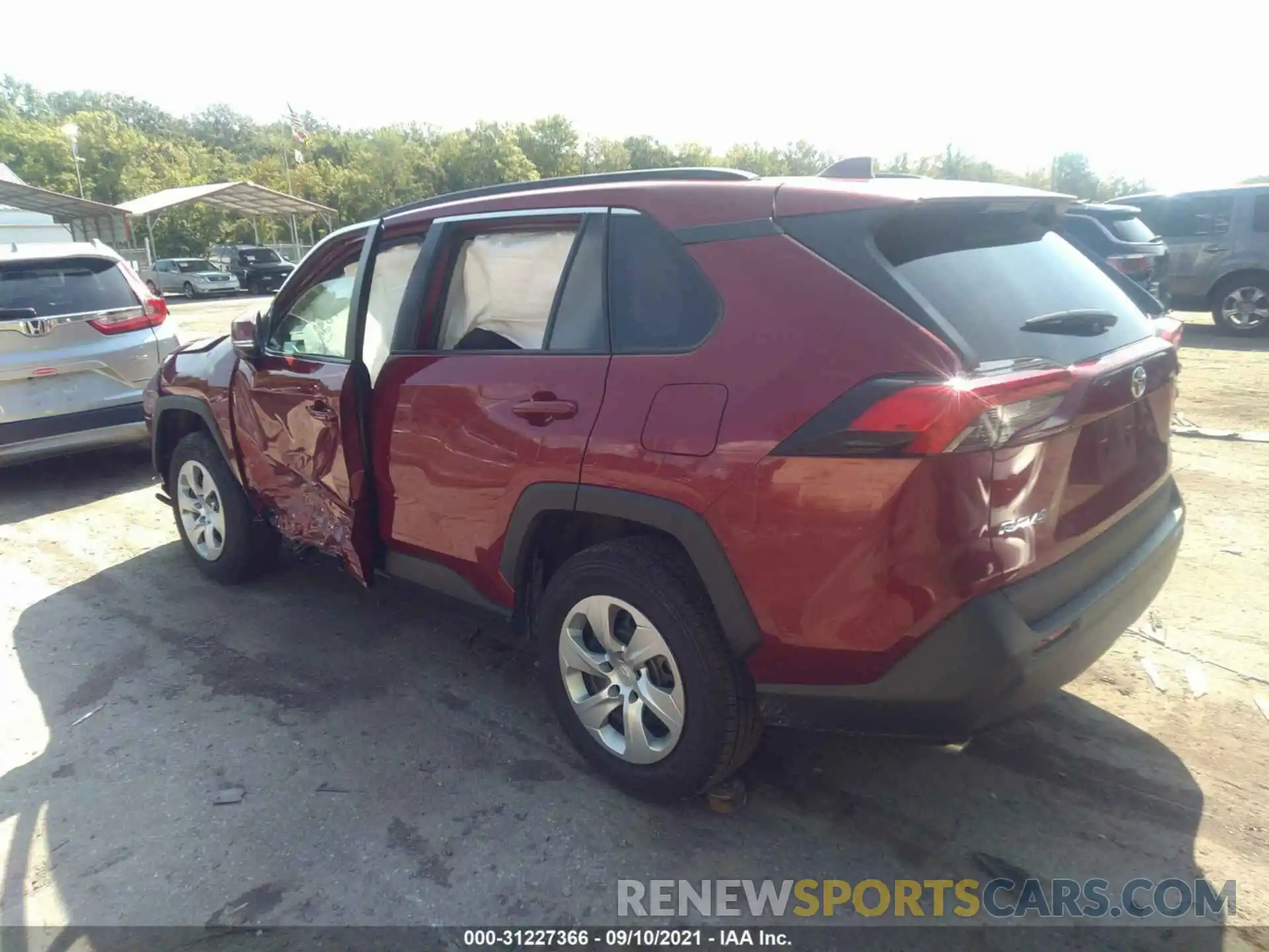 3 Photograph of a damaged car 2T3K1RFVXMC091763 TOYOTA RAV4 2021