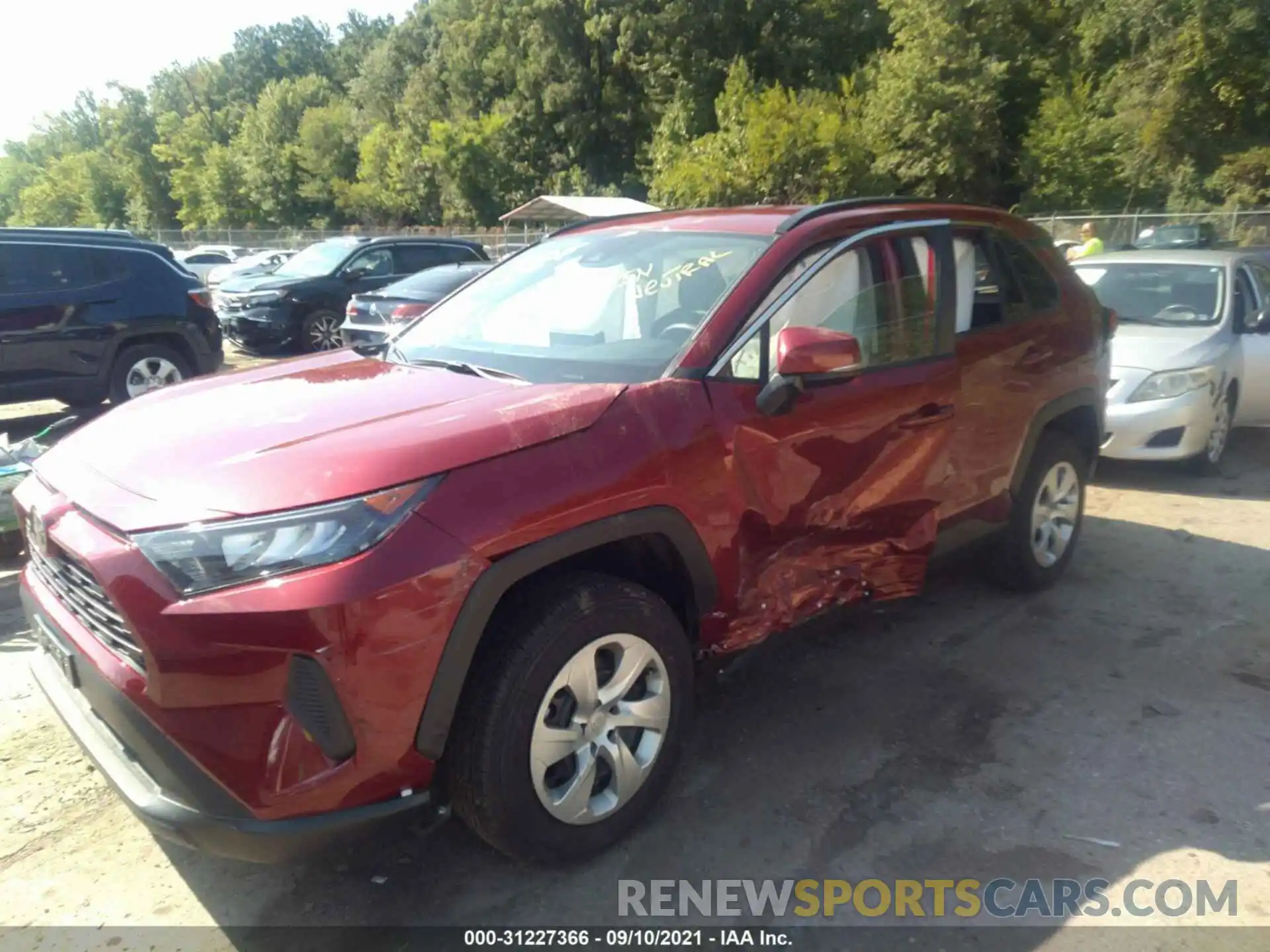 6 Photograph of a damaged car 2T3K1RFVXMC091763 TOYOTA RAV4 2021