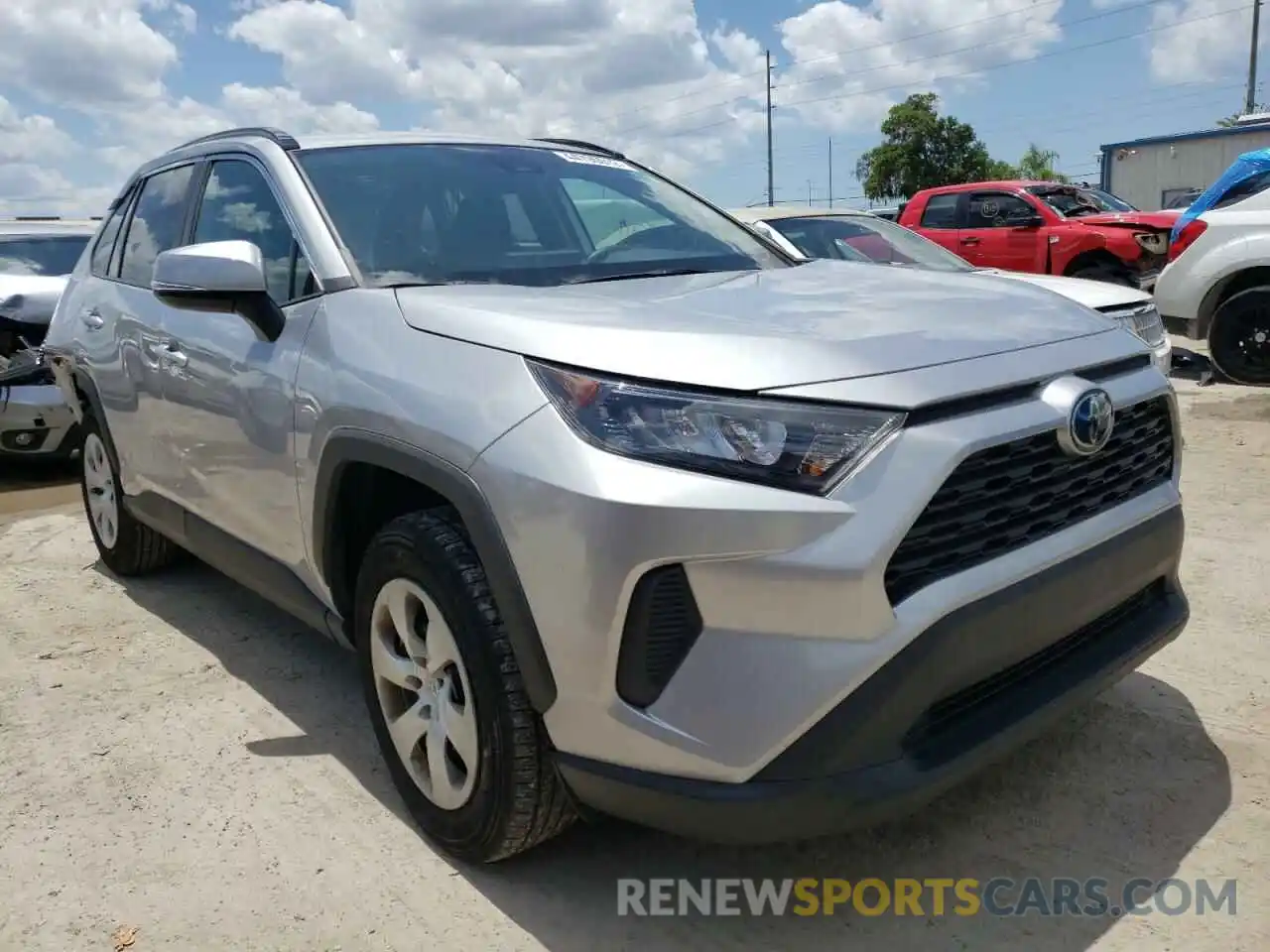 1 Photograph of a damaged car 2T3K1RFVXMC092203 TOYOTA RAV4 2021