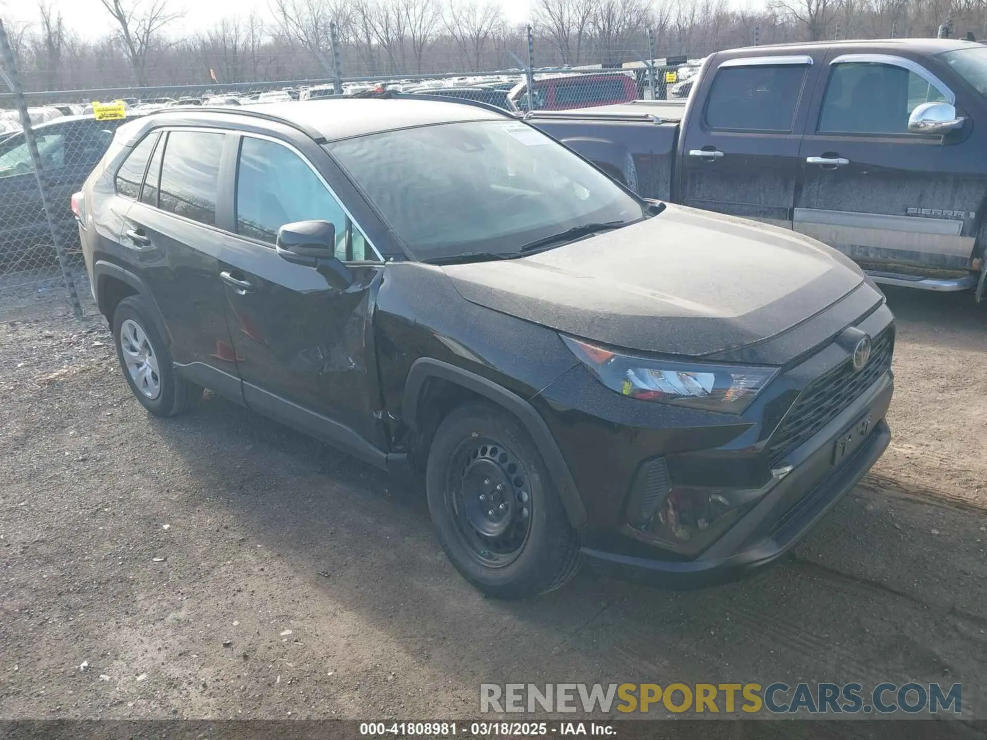 1 Photograph of a damaged car 2T3K1RFVXMC111929 TOYOTA RAV4 2021